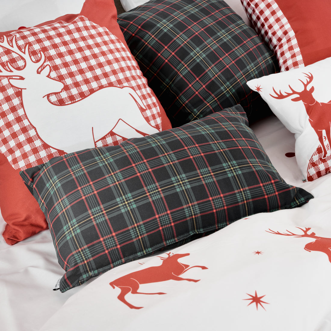 Housse de coussin 100% coton Laponia 73 30x50 cm