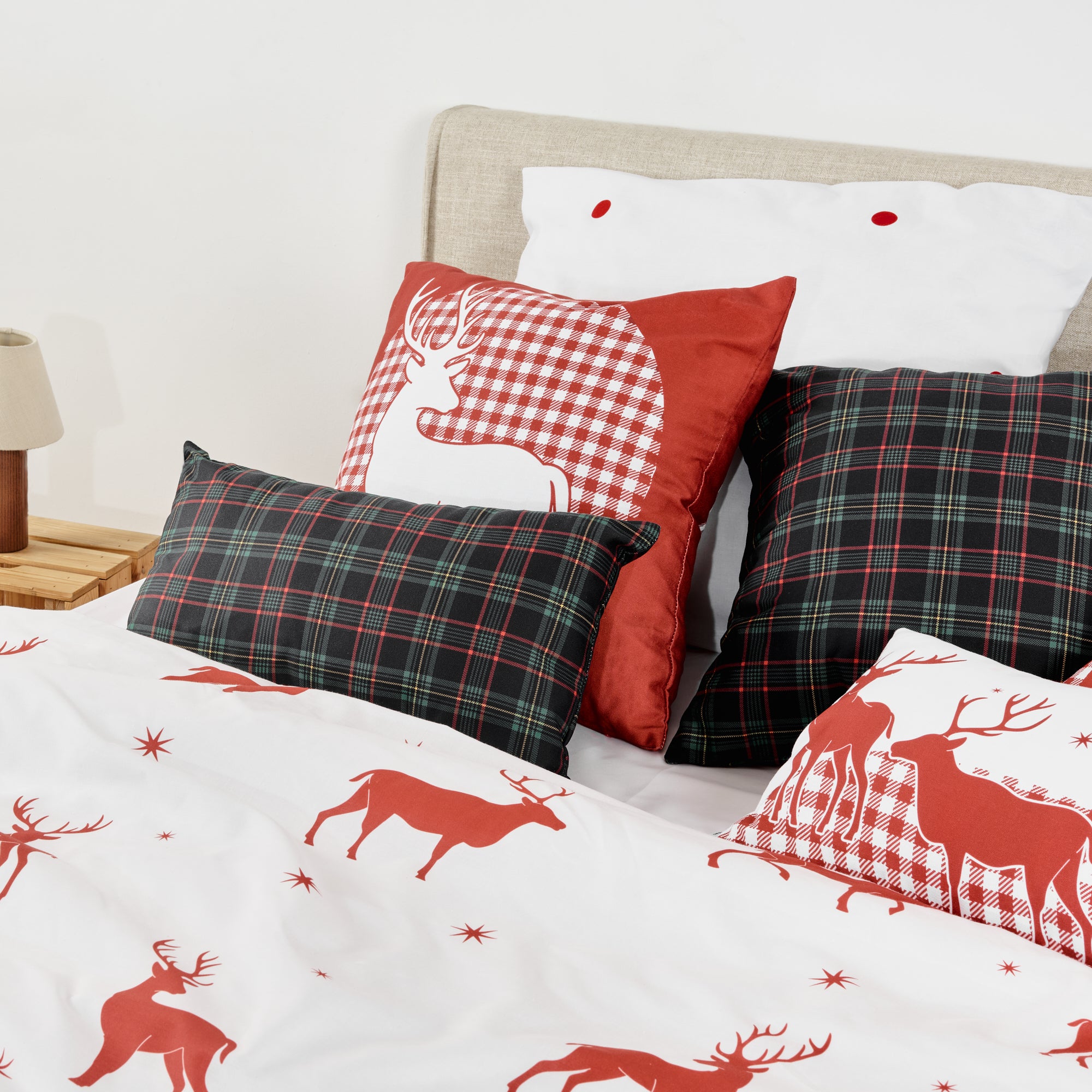 Housse de coussin 100% coton Laponia 73 30x50 cm