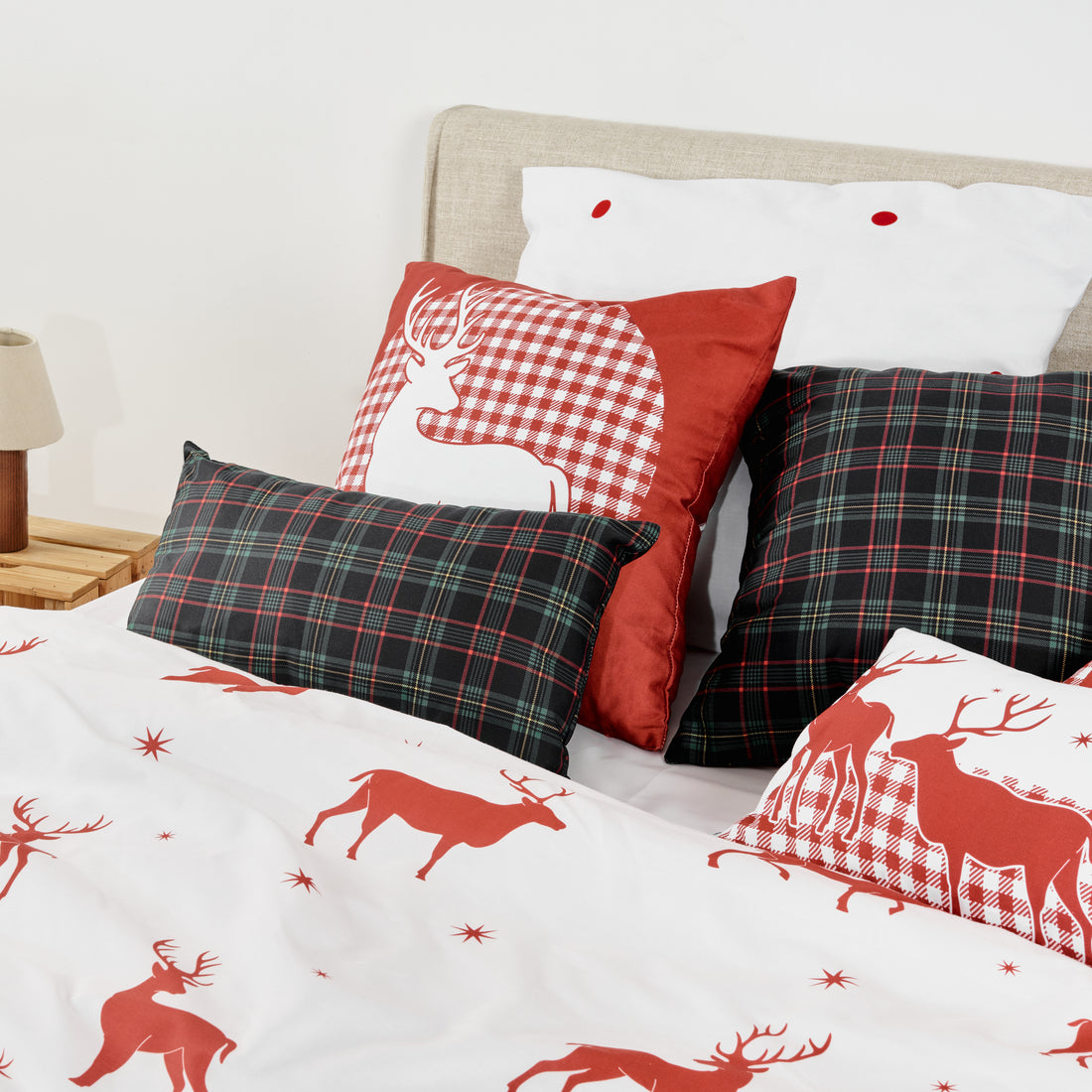 Housse de coussin 100% coton Laponia 73 30x50 cm