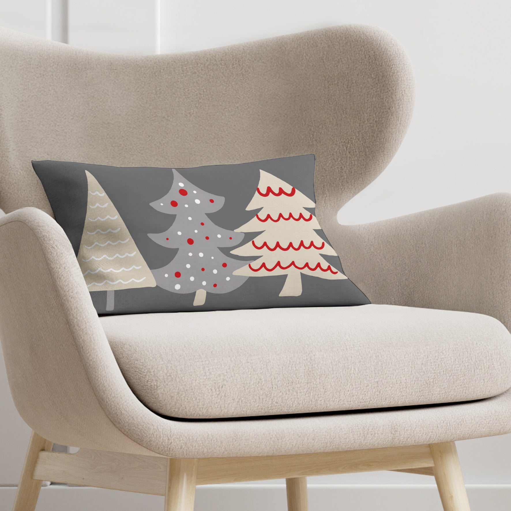 Housse de coussin 100% coton Laponia 74 30x50 cm