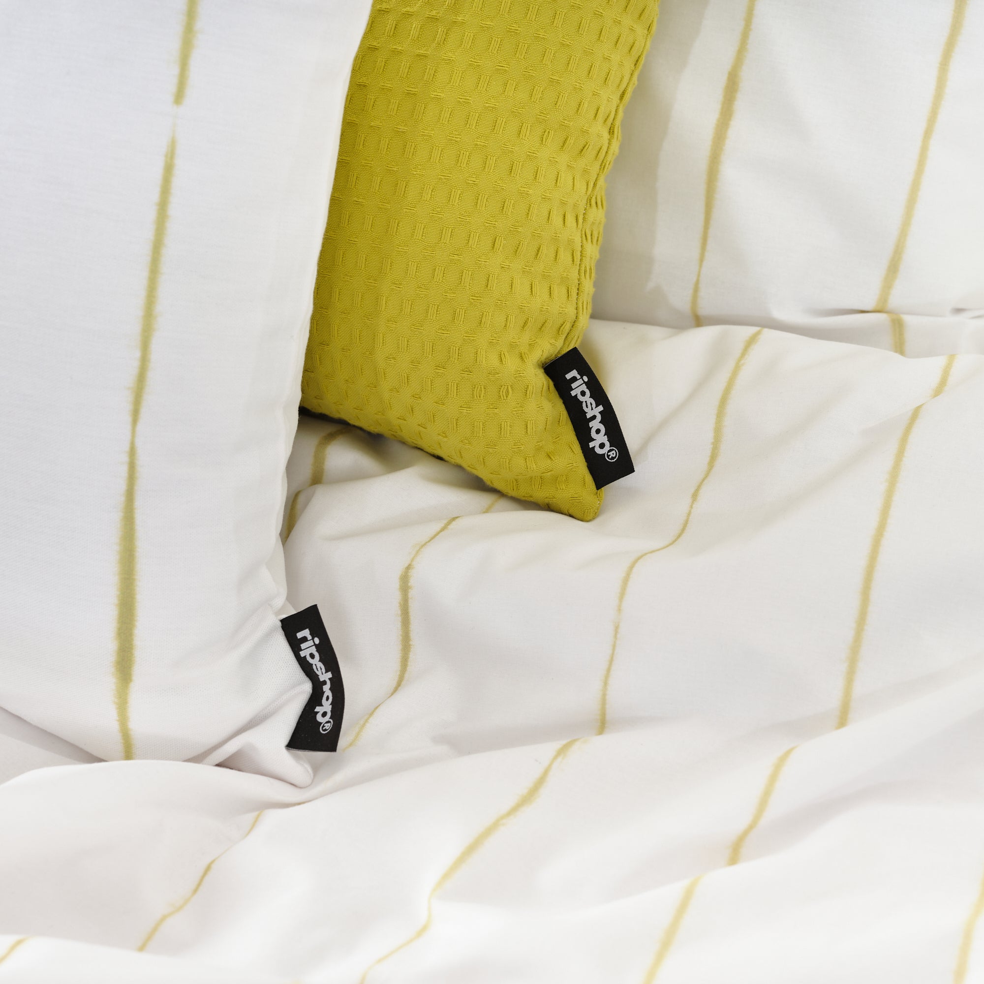 Housse de couette Andover Vert clair 100% coton