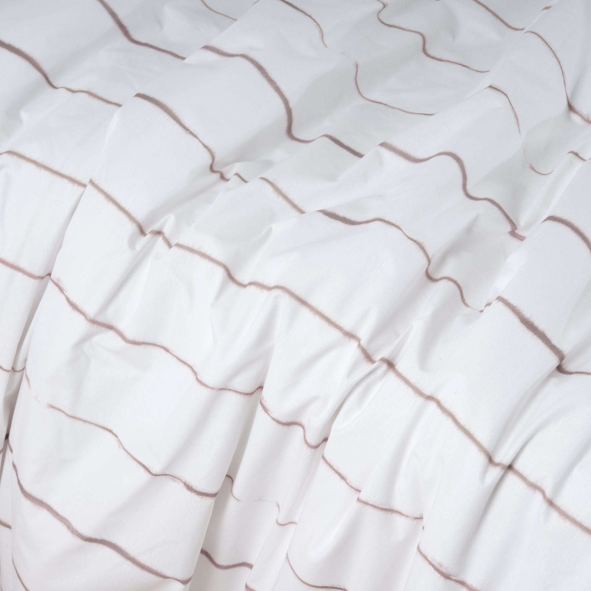 Housse de couette Andover Brown 100% coton