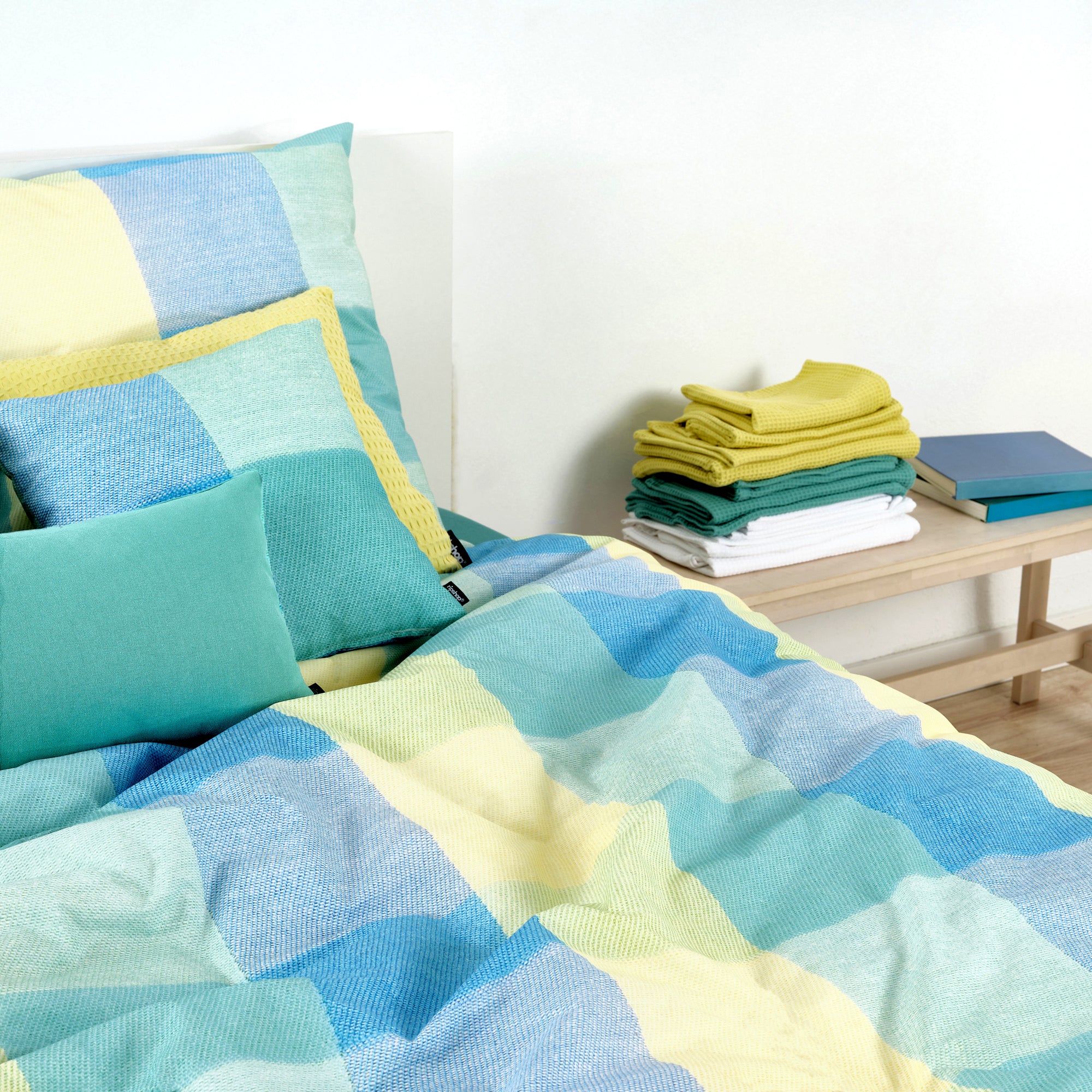 Bath Blue Duvet Cover 100% Cotton