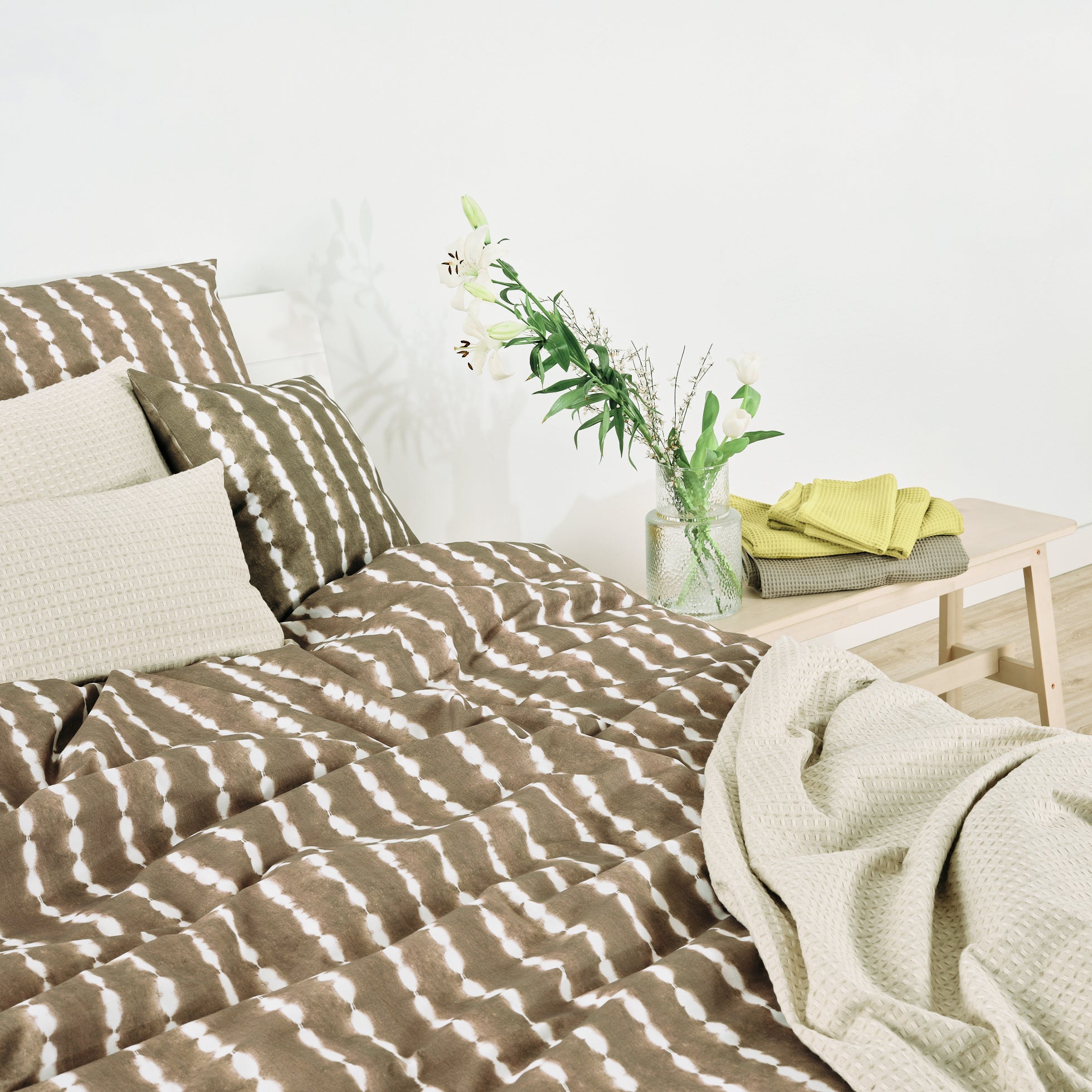 Housse de couette Bolton Brown 100% coton