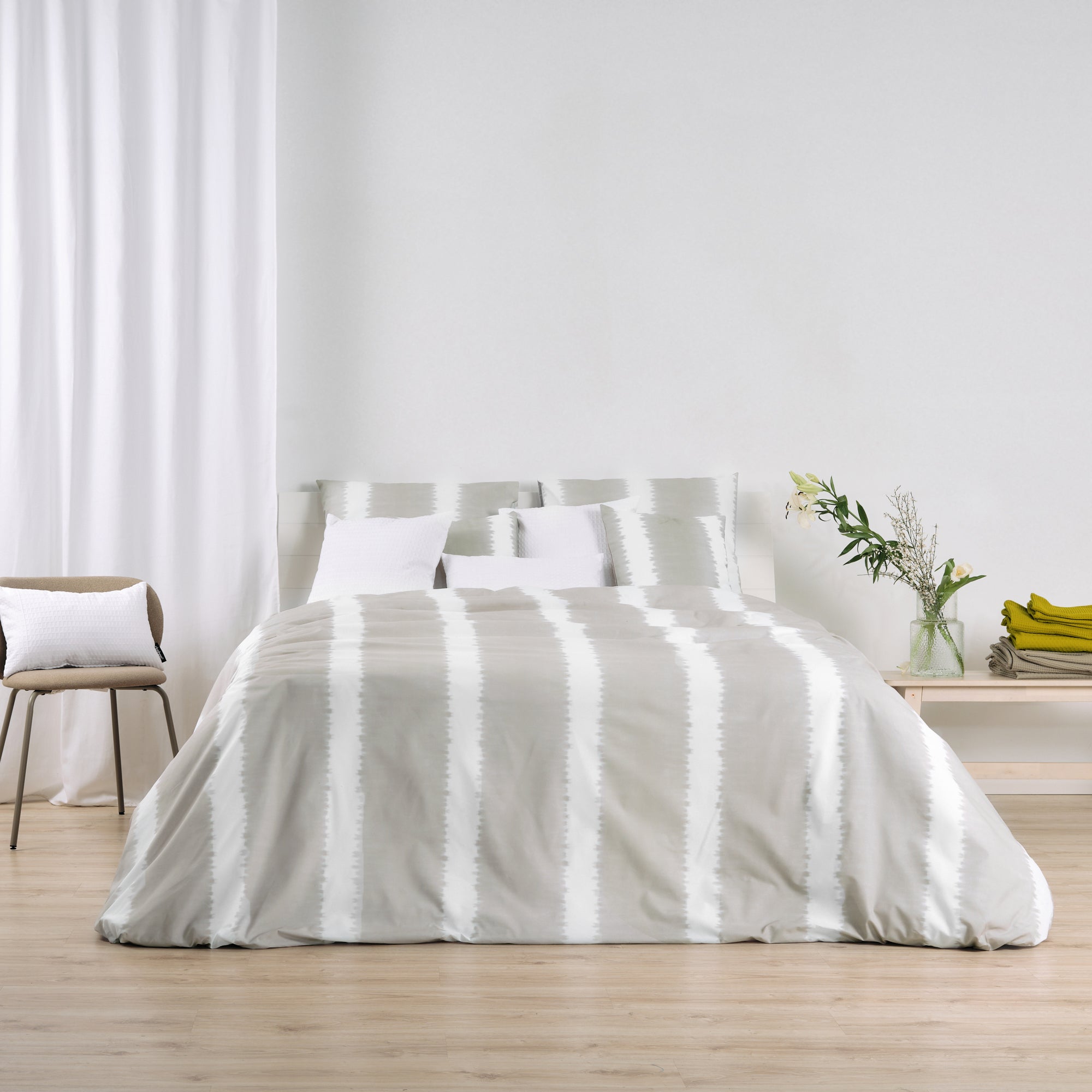 Housse de couette Bristol Beige 100% coton