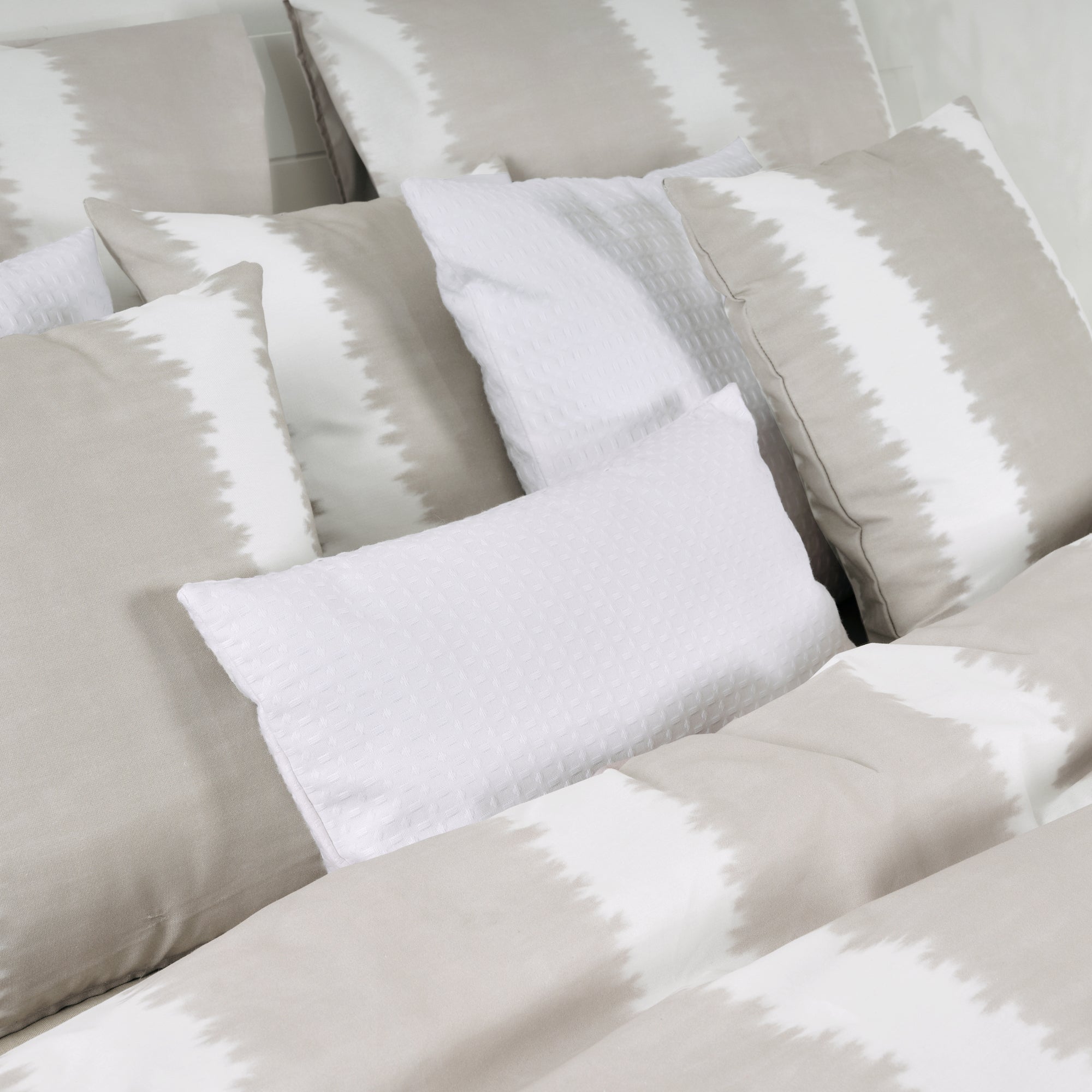 Housse de couette Bristol Beige 100% coton