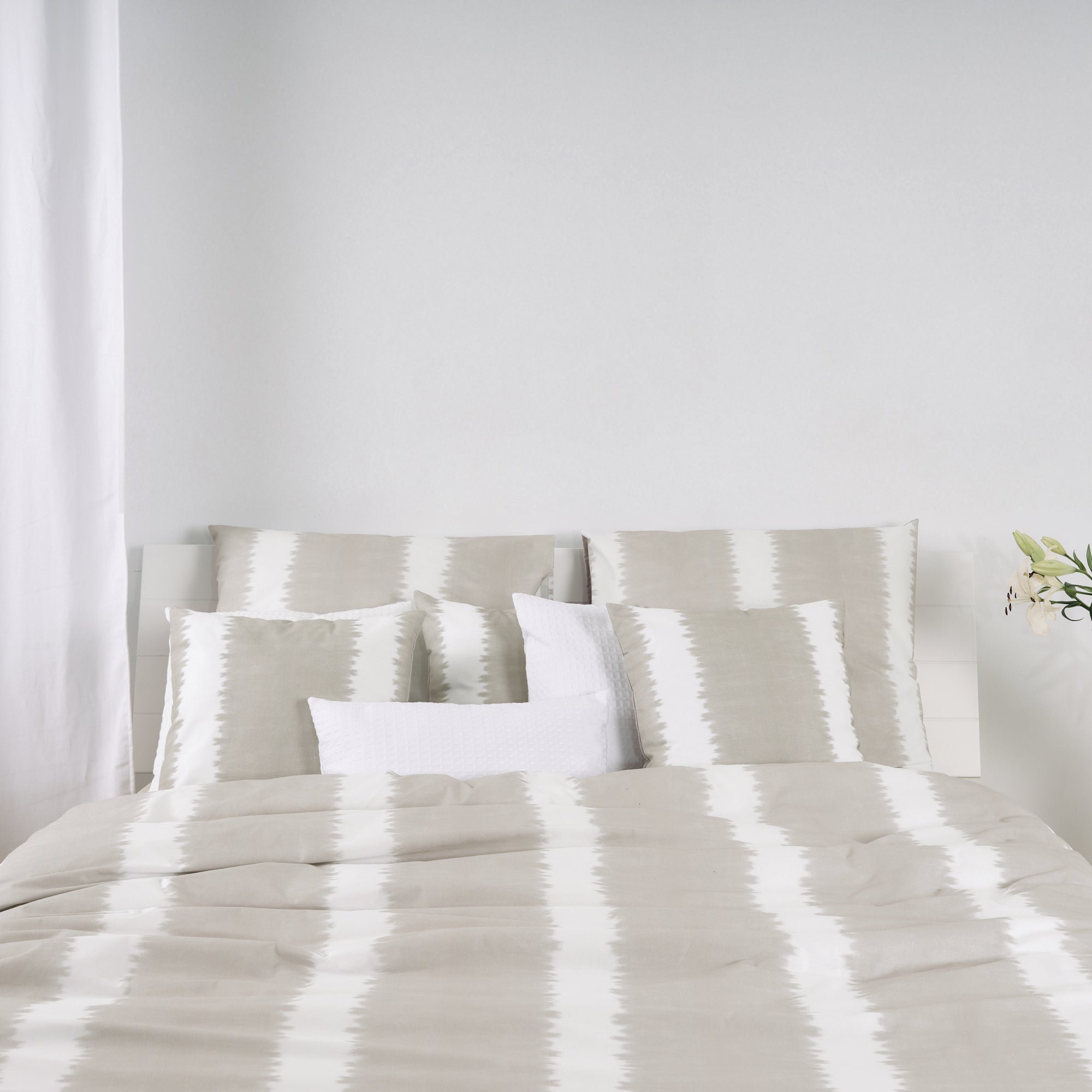 Housse de couette Bristol Beige 100% coton