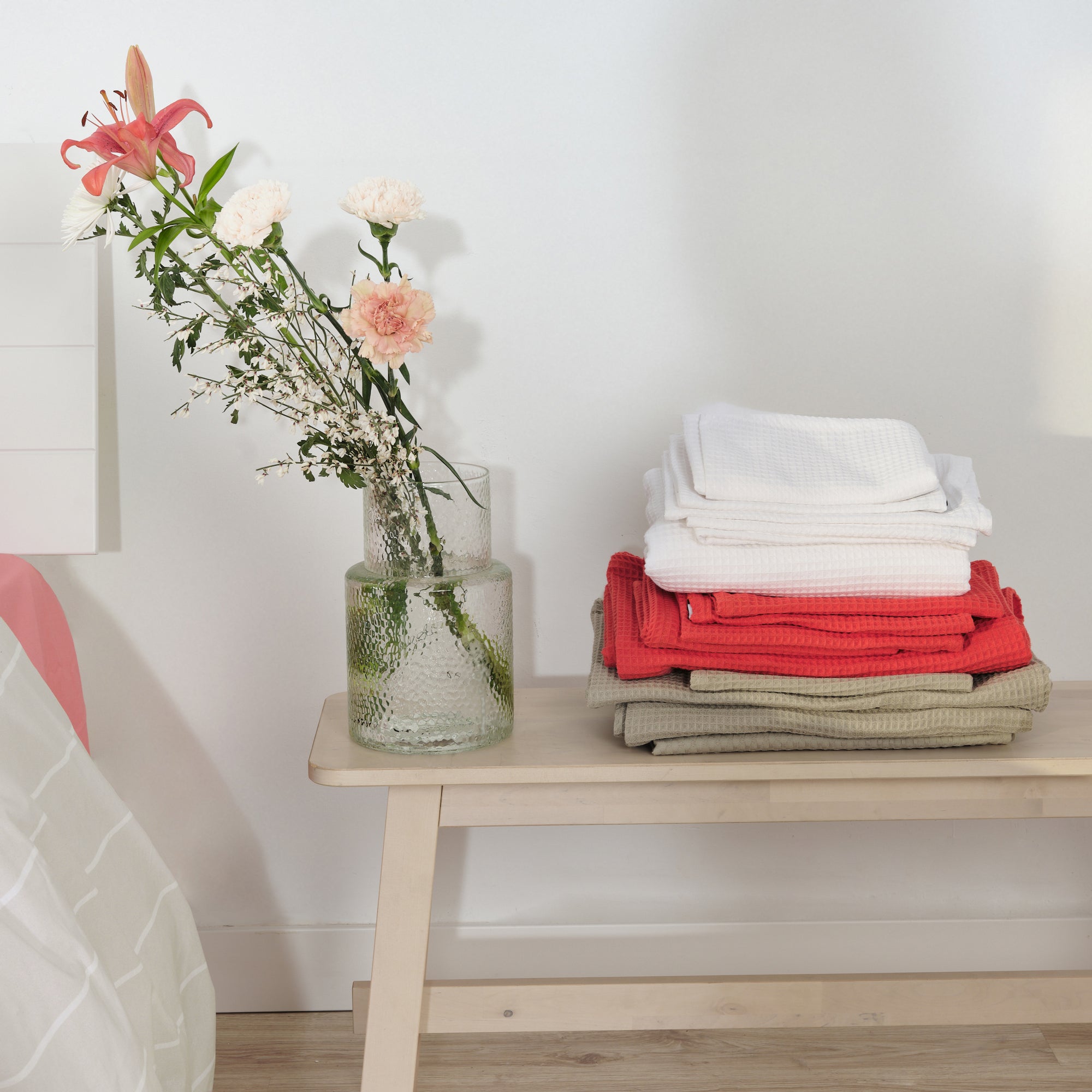 Housse de couette Clifton Beige 100% coton