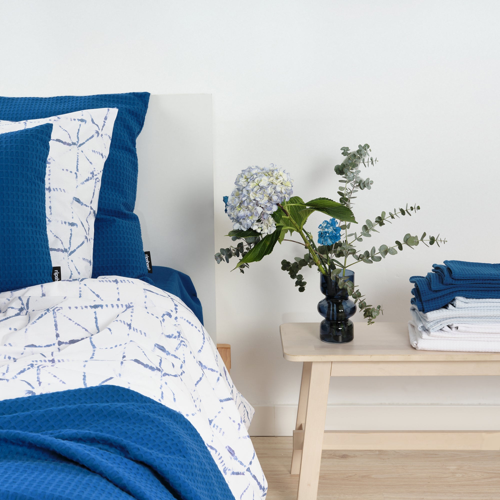 Crawley Blue Duvet Cover 100% Cotton