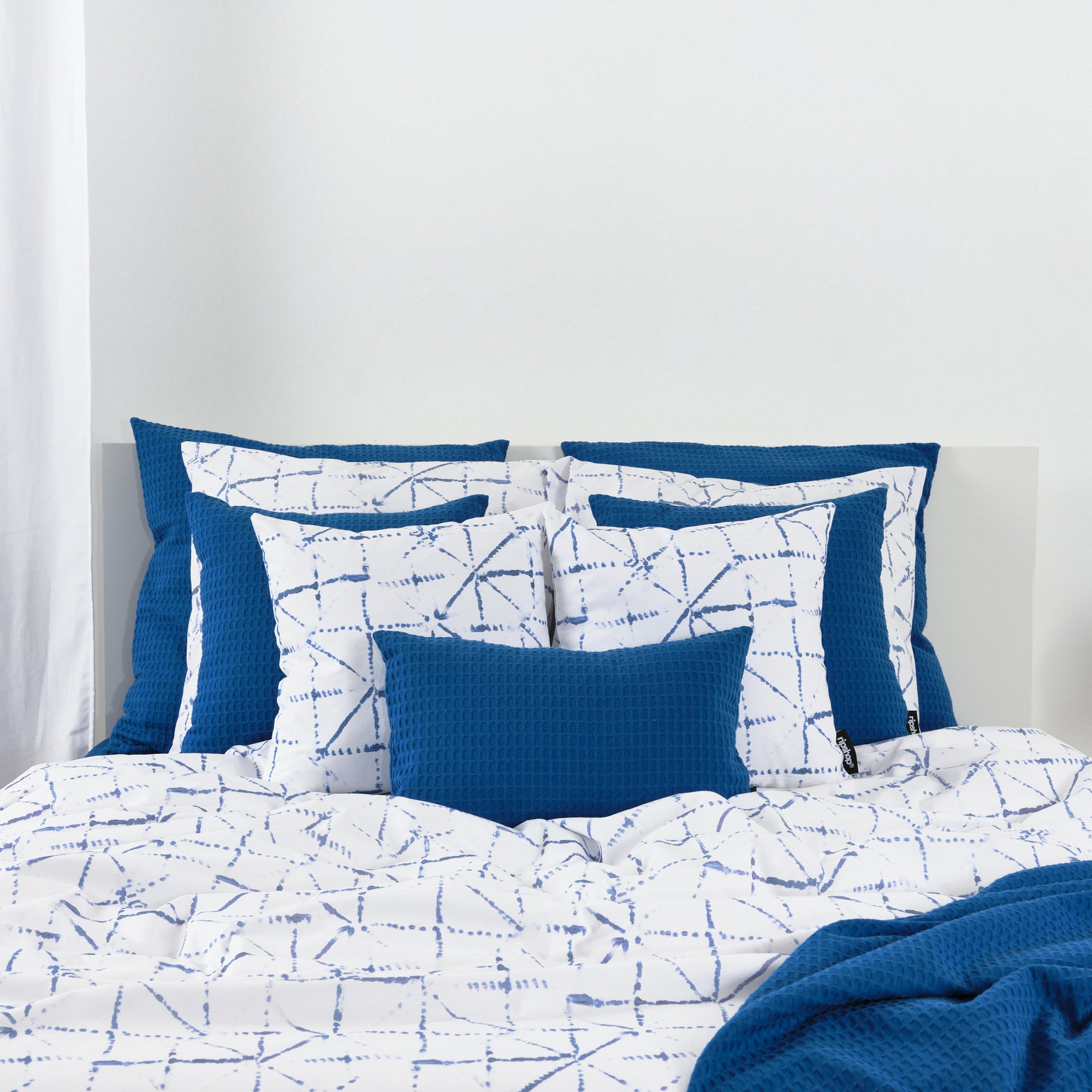 Crawley Blue Duvet Cover 100% Cotton