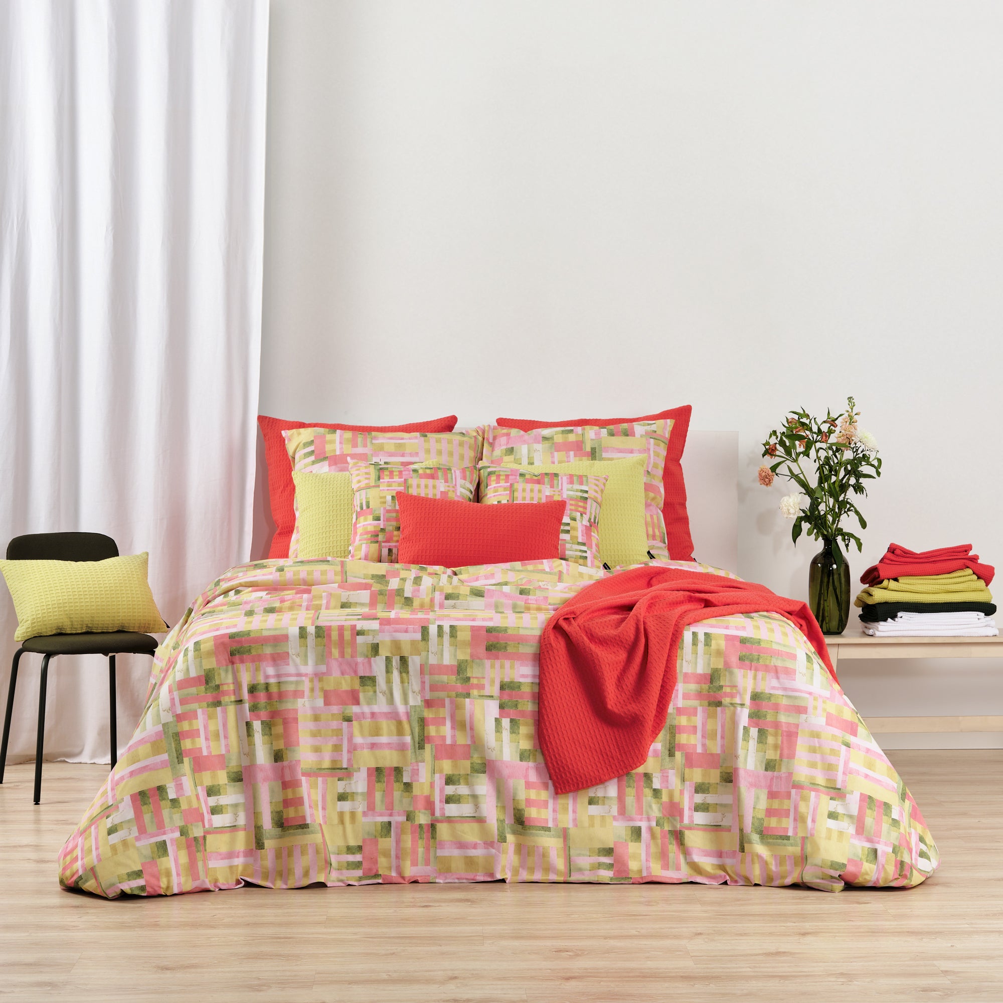 Funda nórdica Diss Fresa 100% algodón