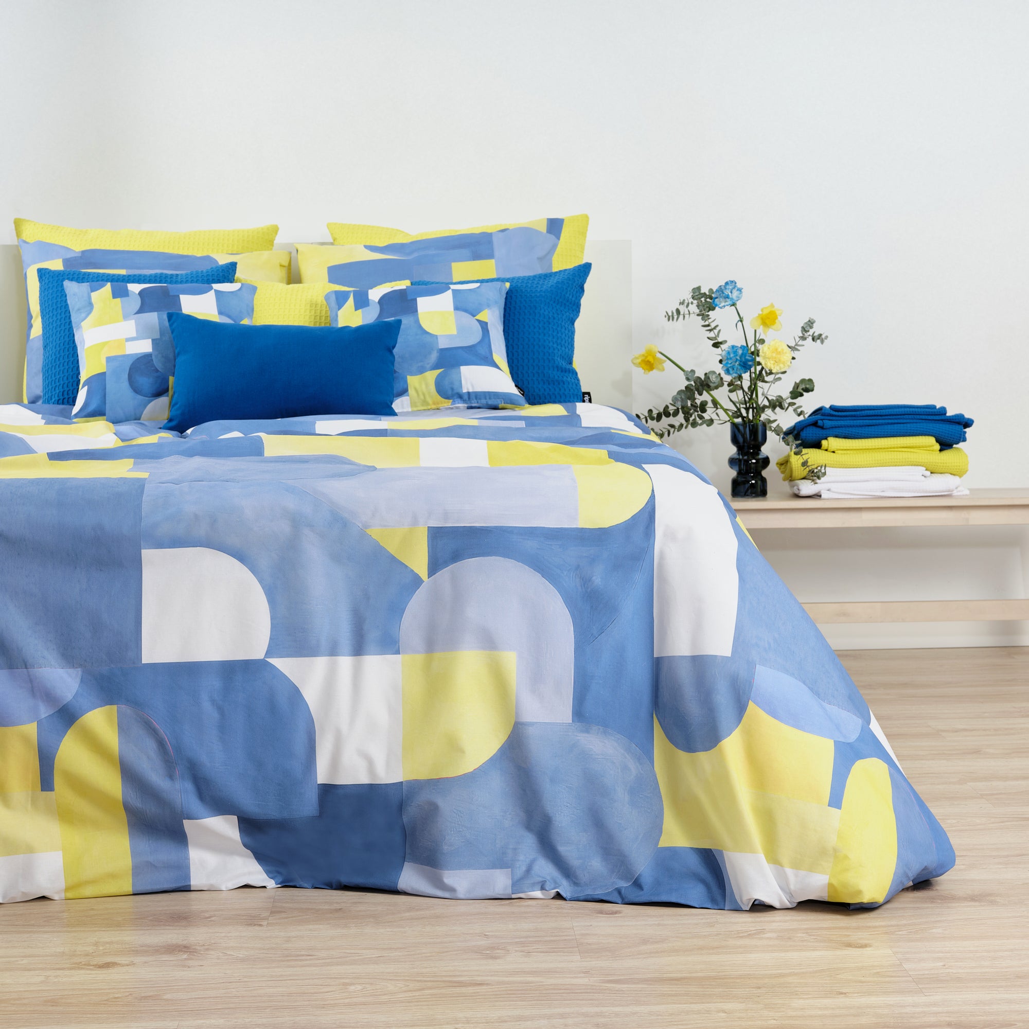 Funda nórdica Dundee Azul 100% algodón