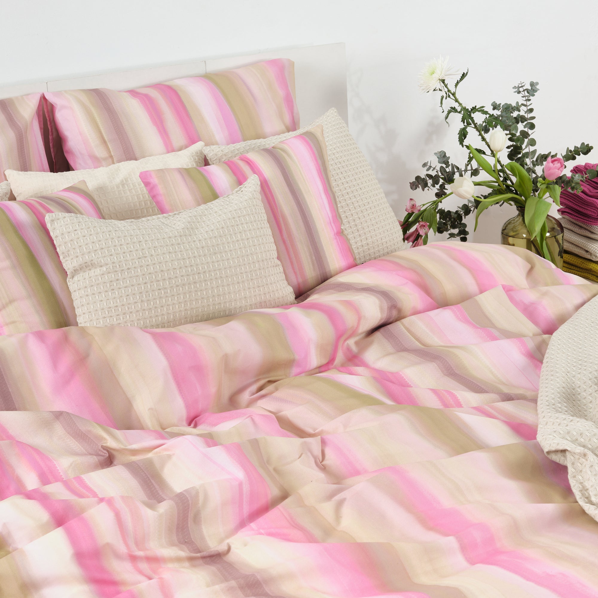 Housse de couette Exeter Green 100% coton