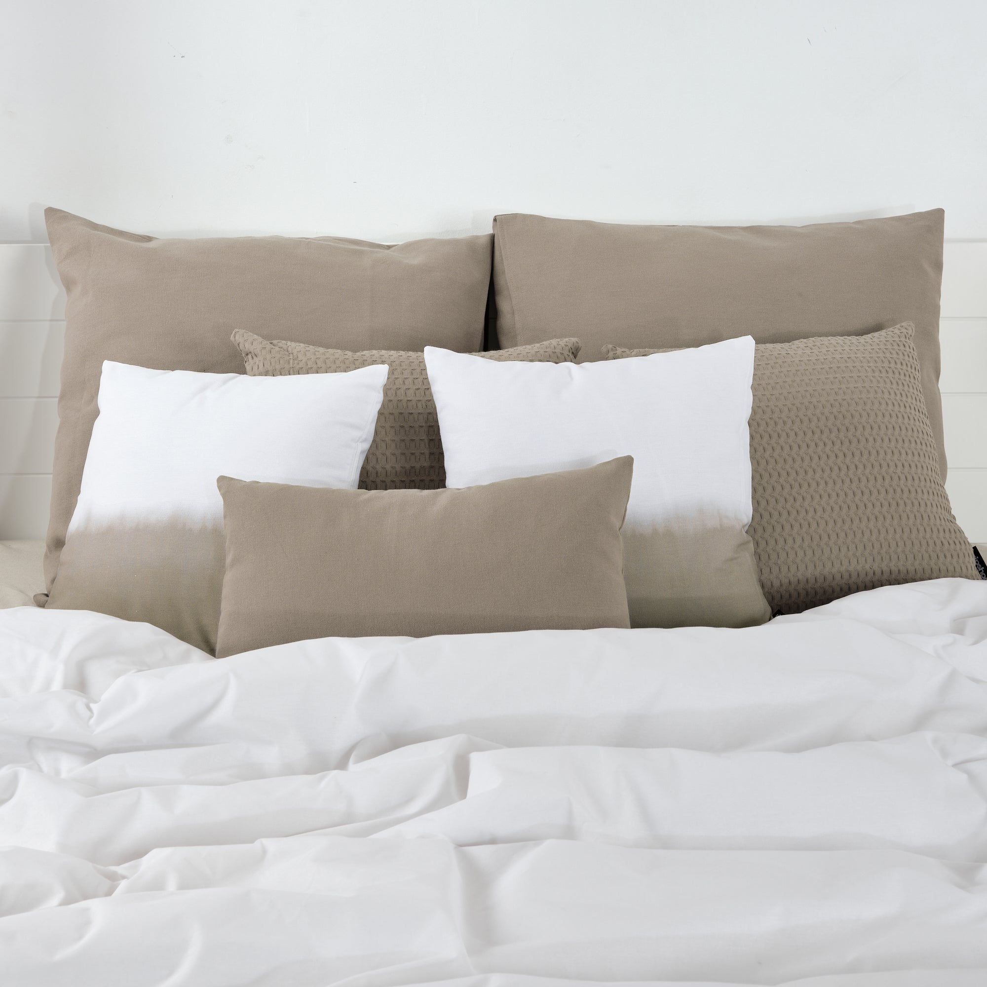 Housse de couette Fowey Brown 100% coton