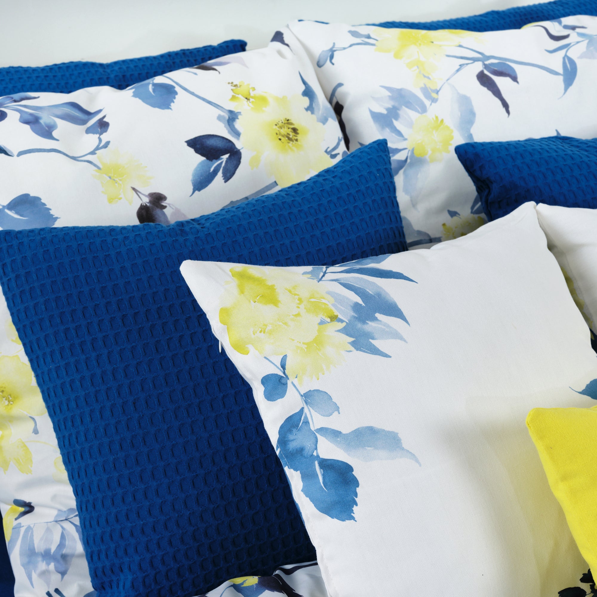 Funda nórdica Leeds Azul 100% algodón