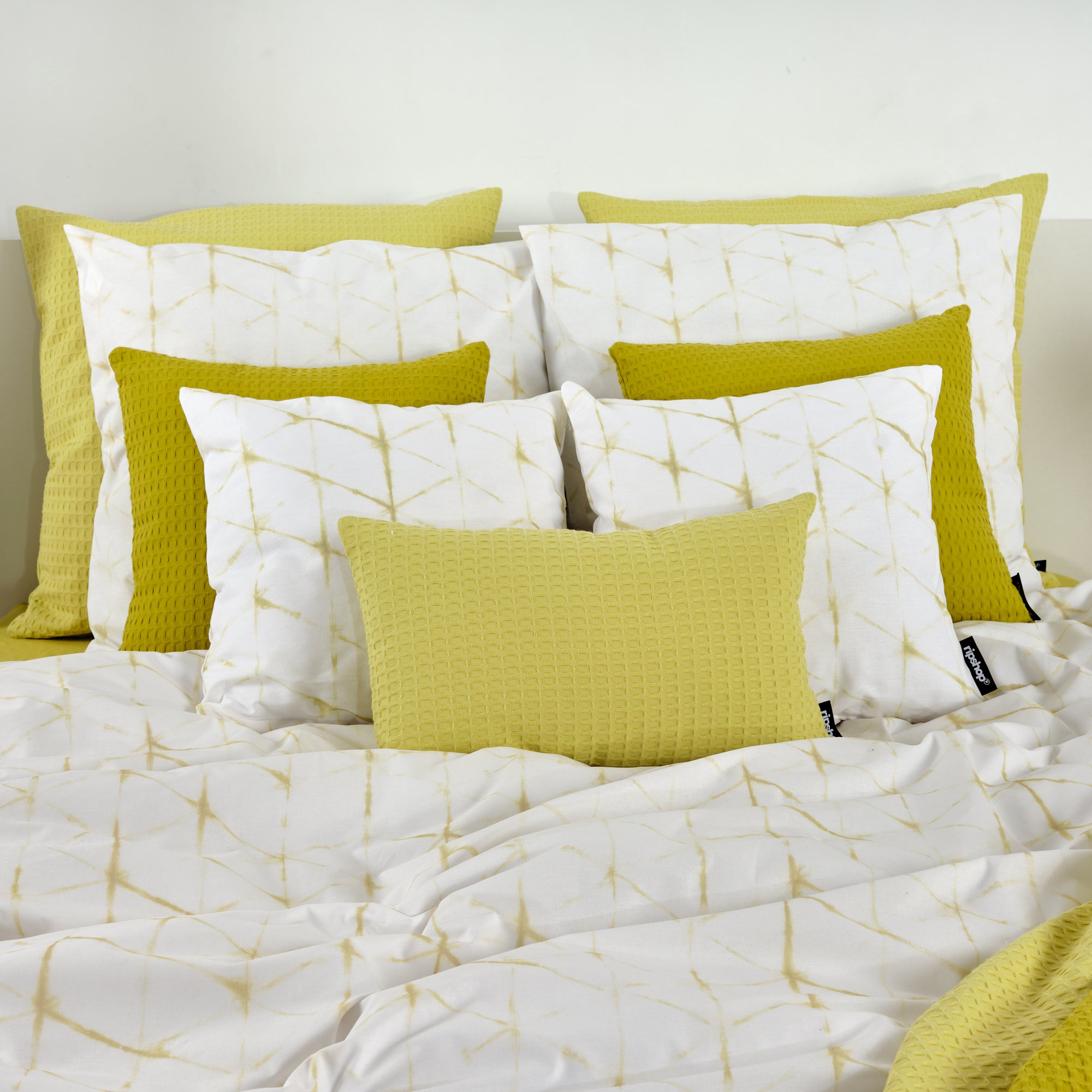 Funda nórdica Leek Verde Claro 100% algodón