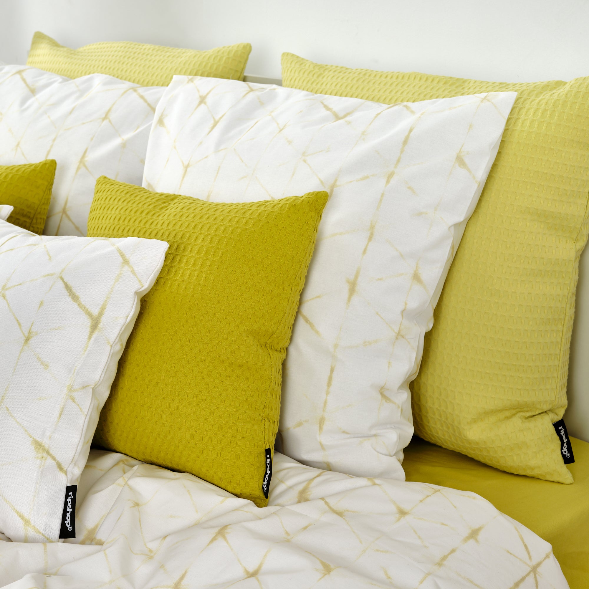 Funda nórdica Leek Verde Claro 100% algodón