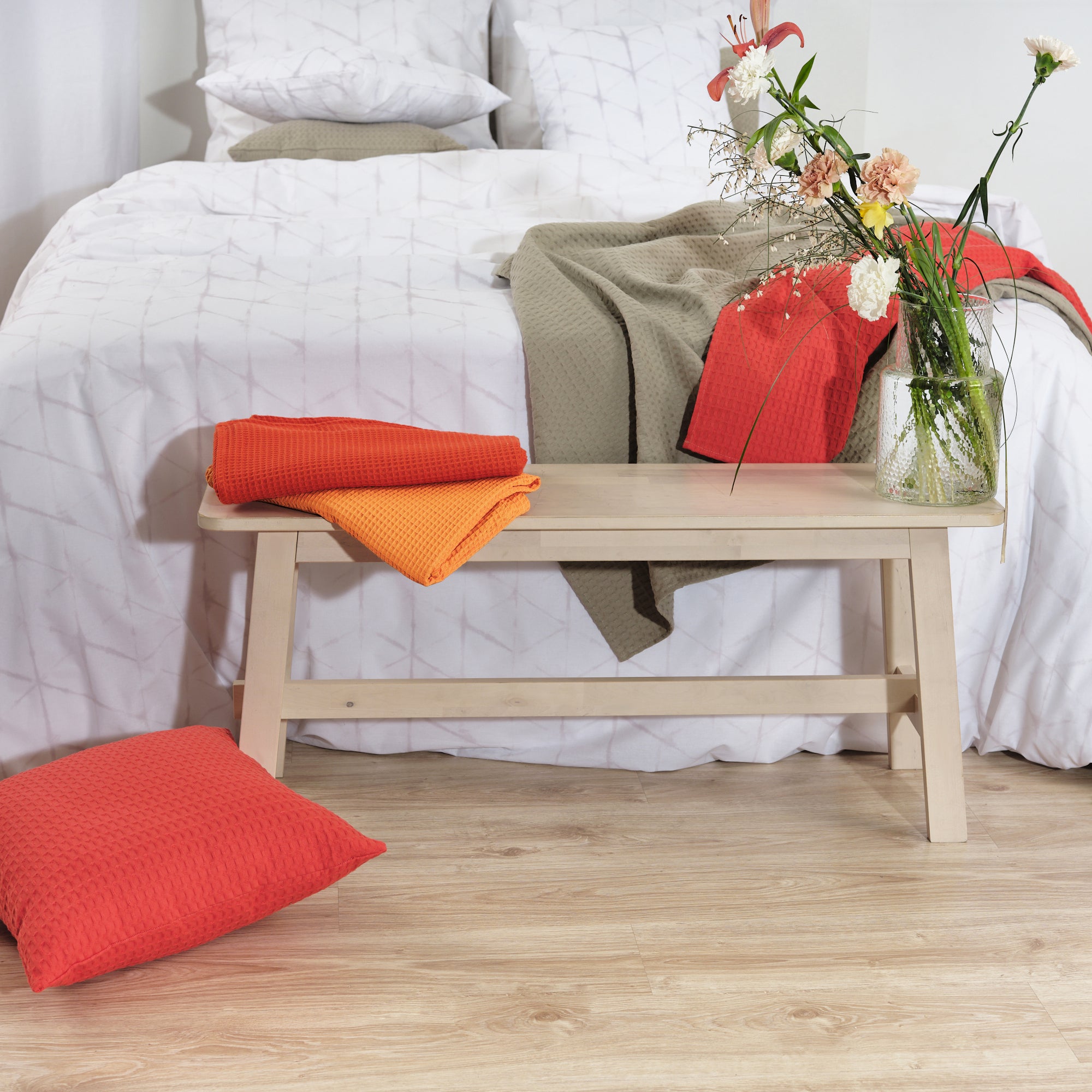 Leek Grey Duvet Cover 100% Cotton