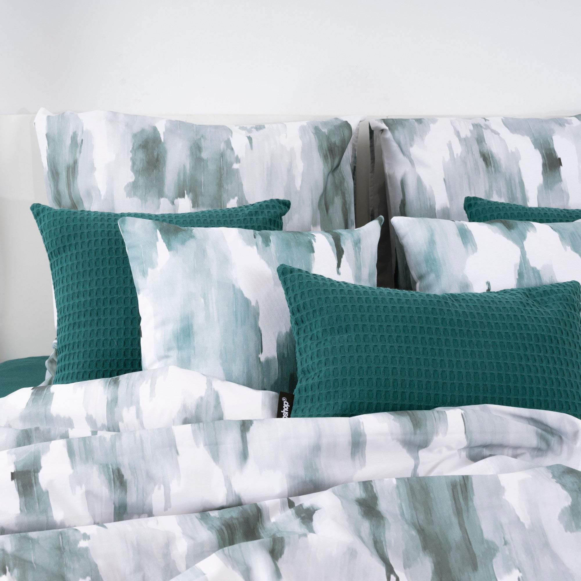 Funda nórdica Luton Esmeralda 100% algodón