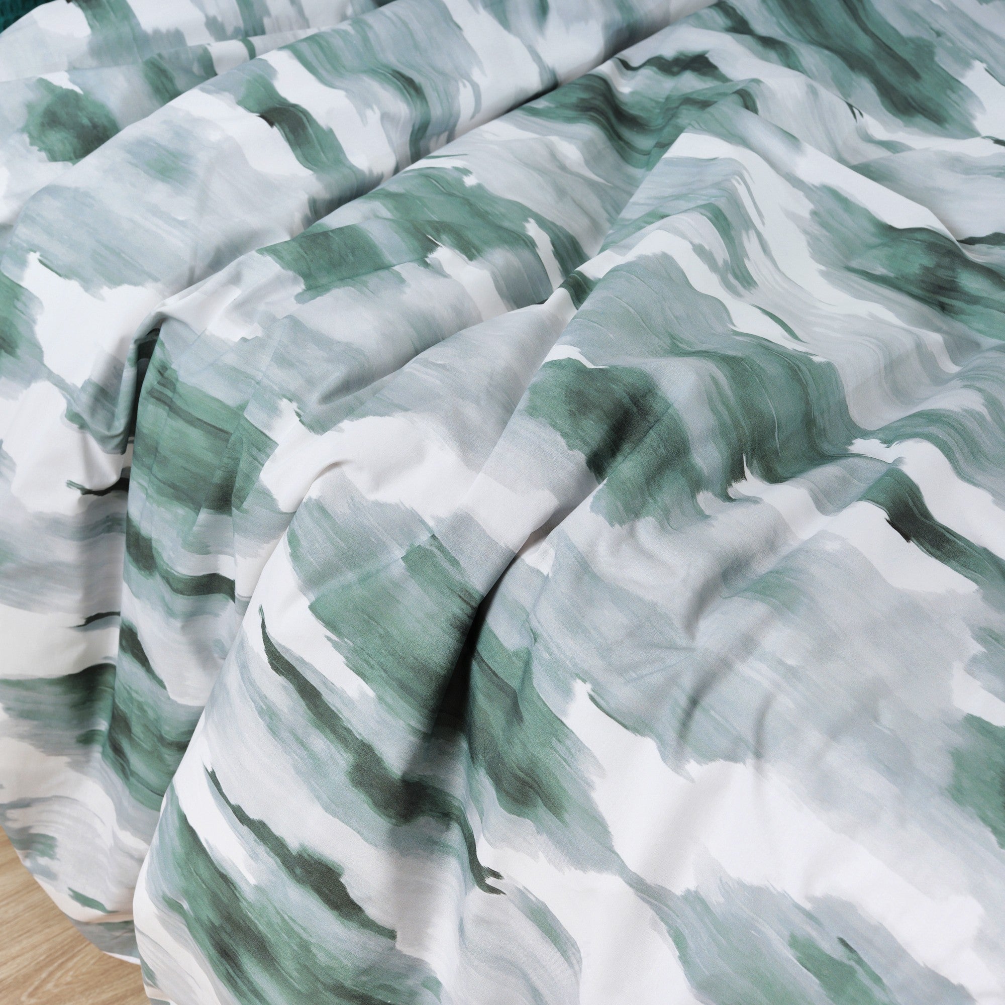 Funda nórdica Luton Esmeralda 100% algodón