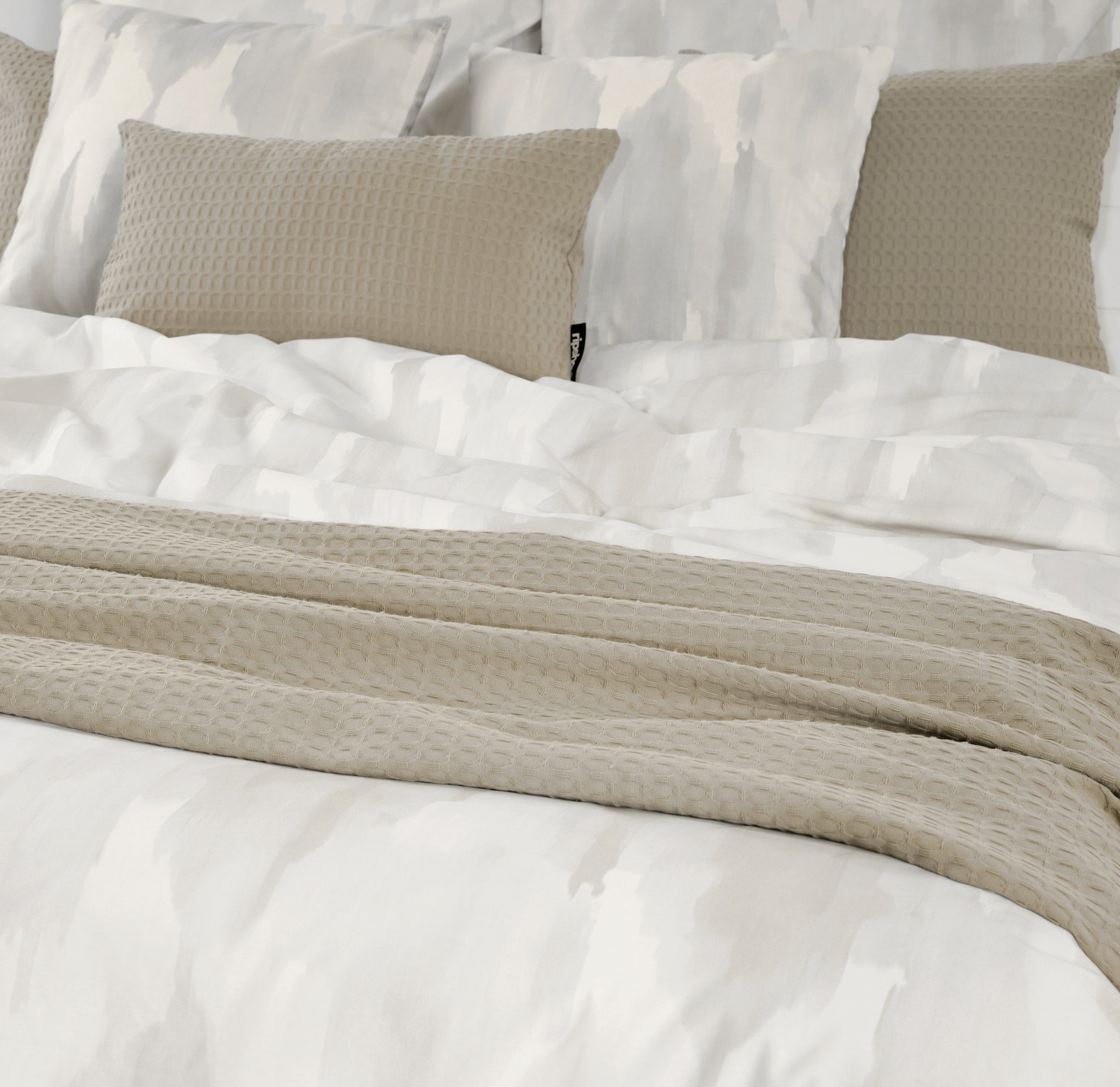 Funda nórdica Luton Gris 100% algodón