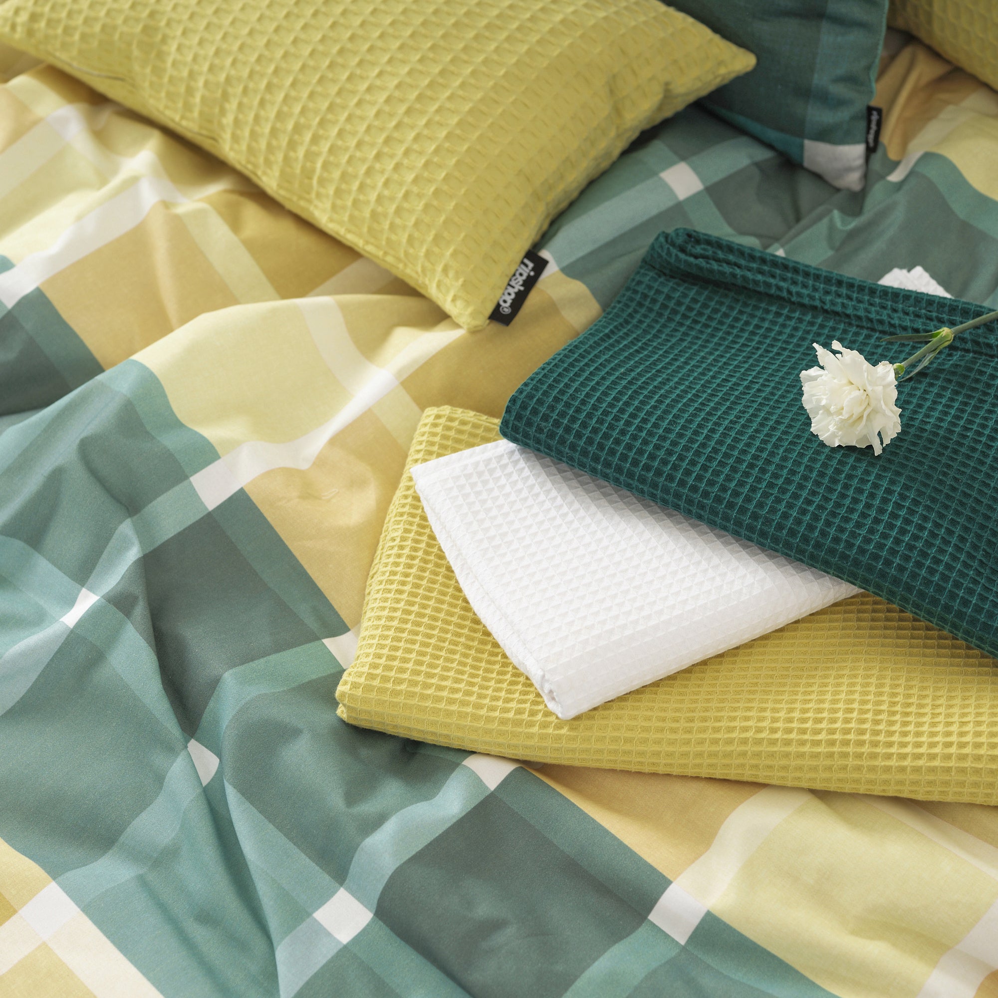 Funda nórdica Sutton Esmeralda 100% algodón