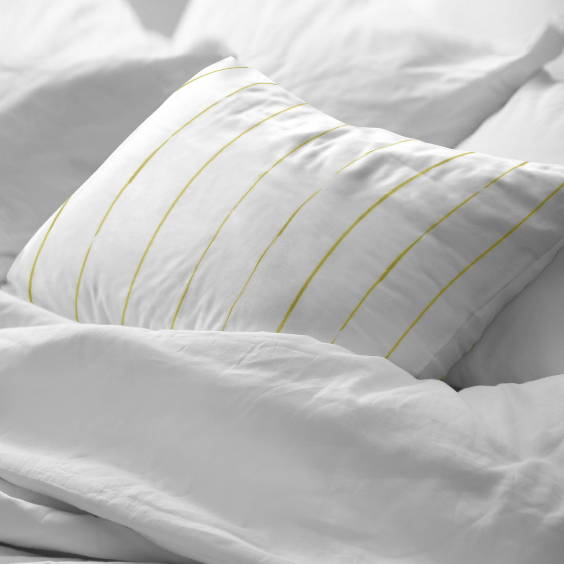 Andover Pillowcase Light Green 100% Cotton