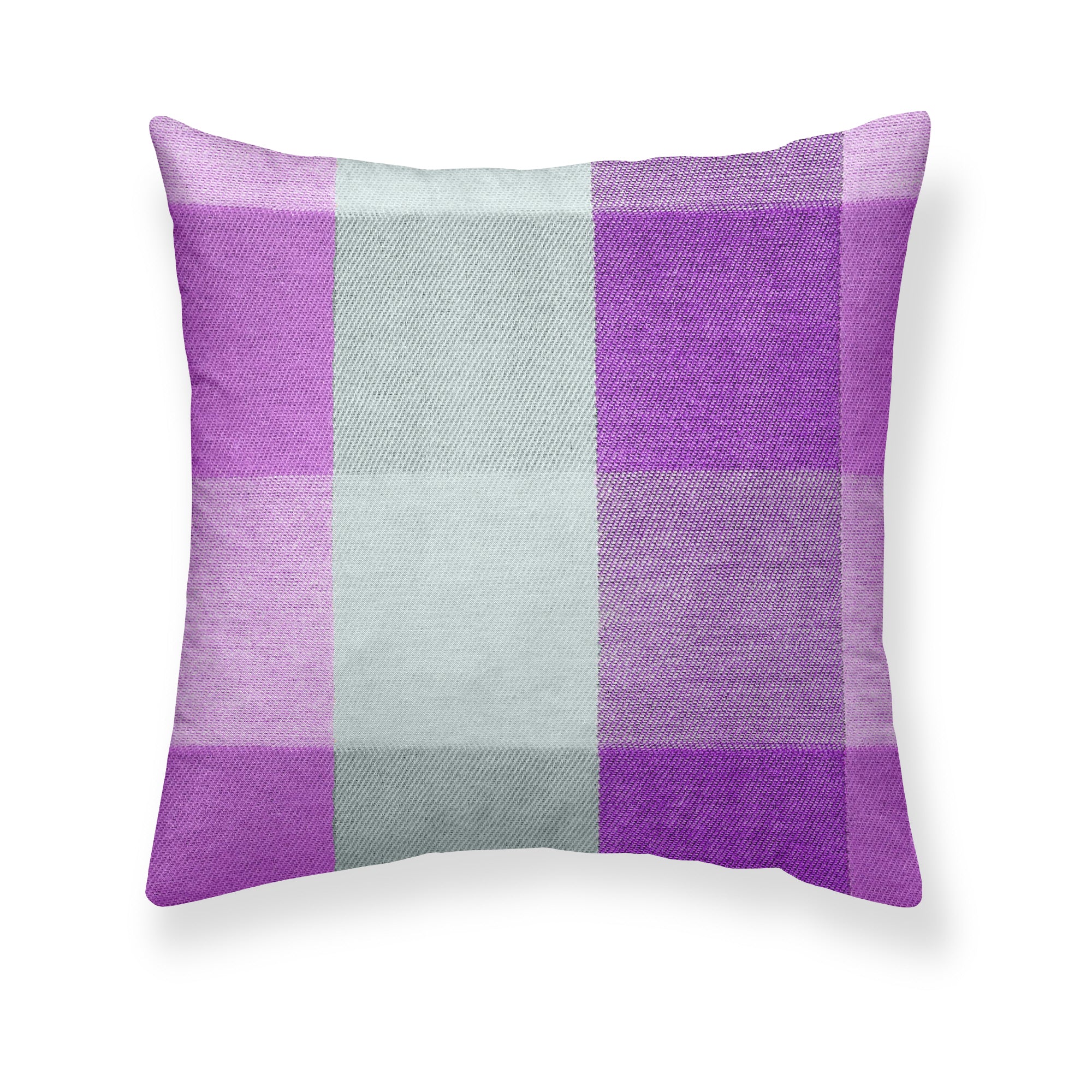 Funda de almohada Bath lila 100% algodón