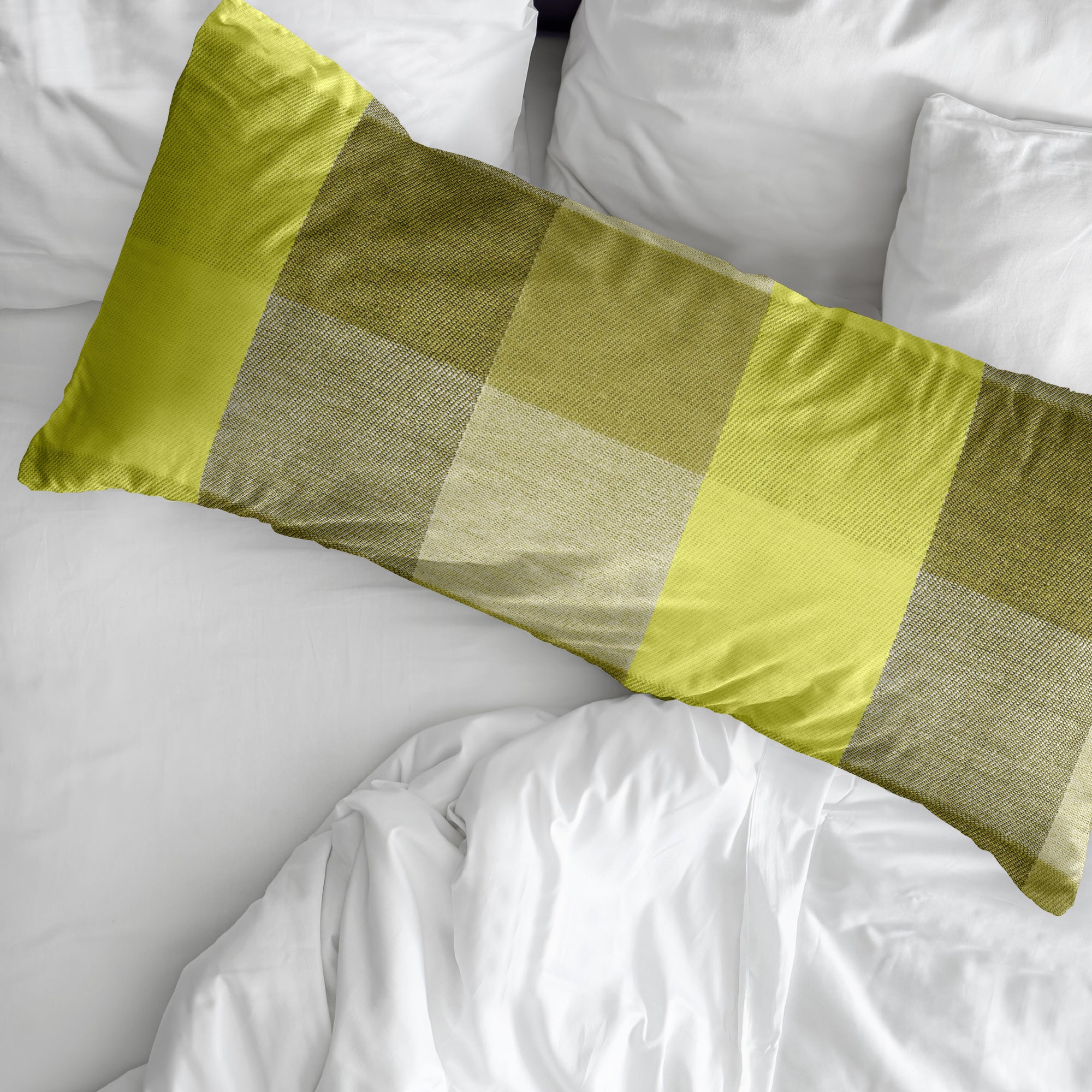 Funda de almohada Bath Verde 100% algodón