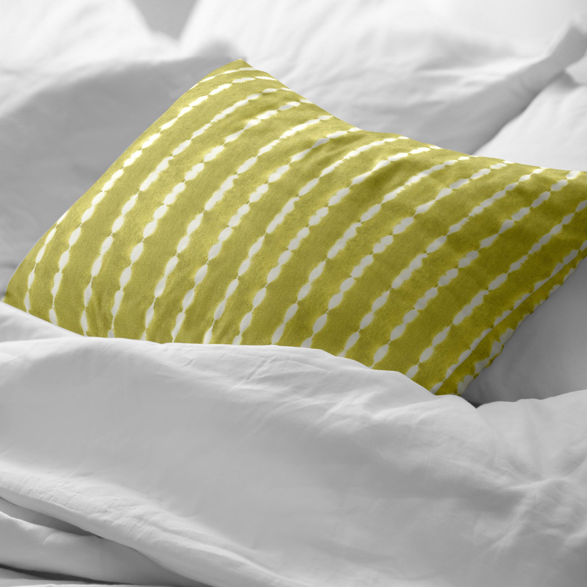 Funda de almohada Bolton Verde claro 100% algodón