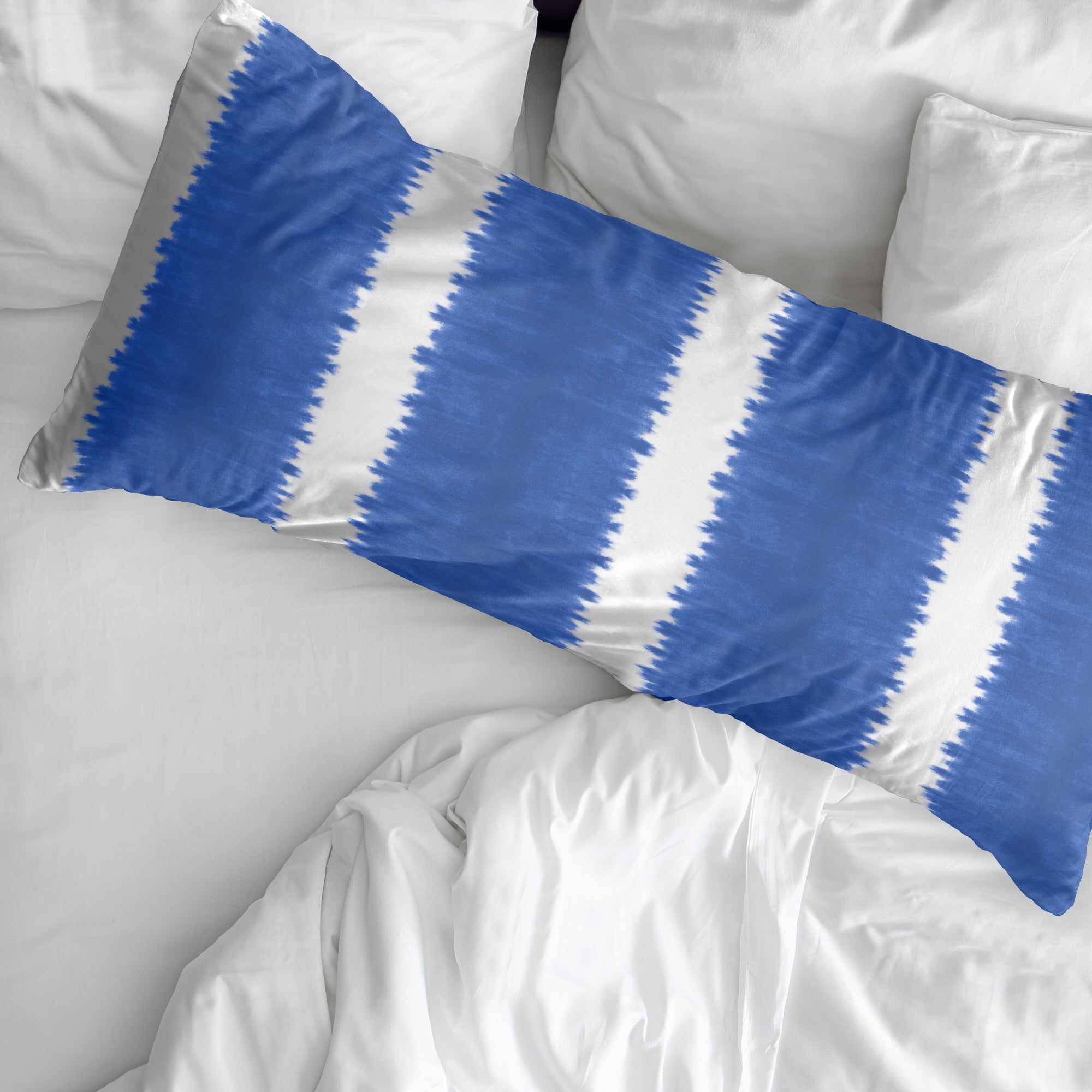 Taie d'oreiller Bristol Cobalt Blue 100% coton