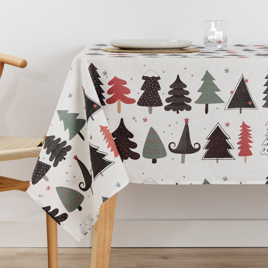 Merry Christmas 14 stain-resistant tablecloth