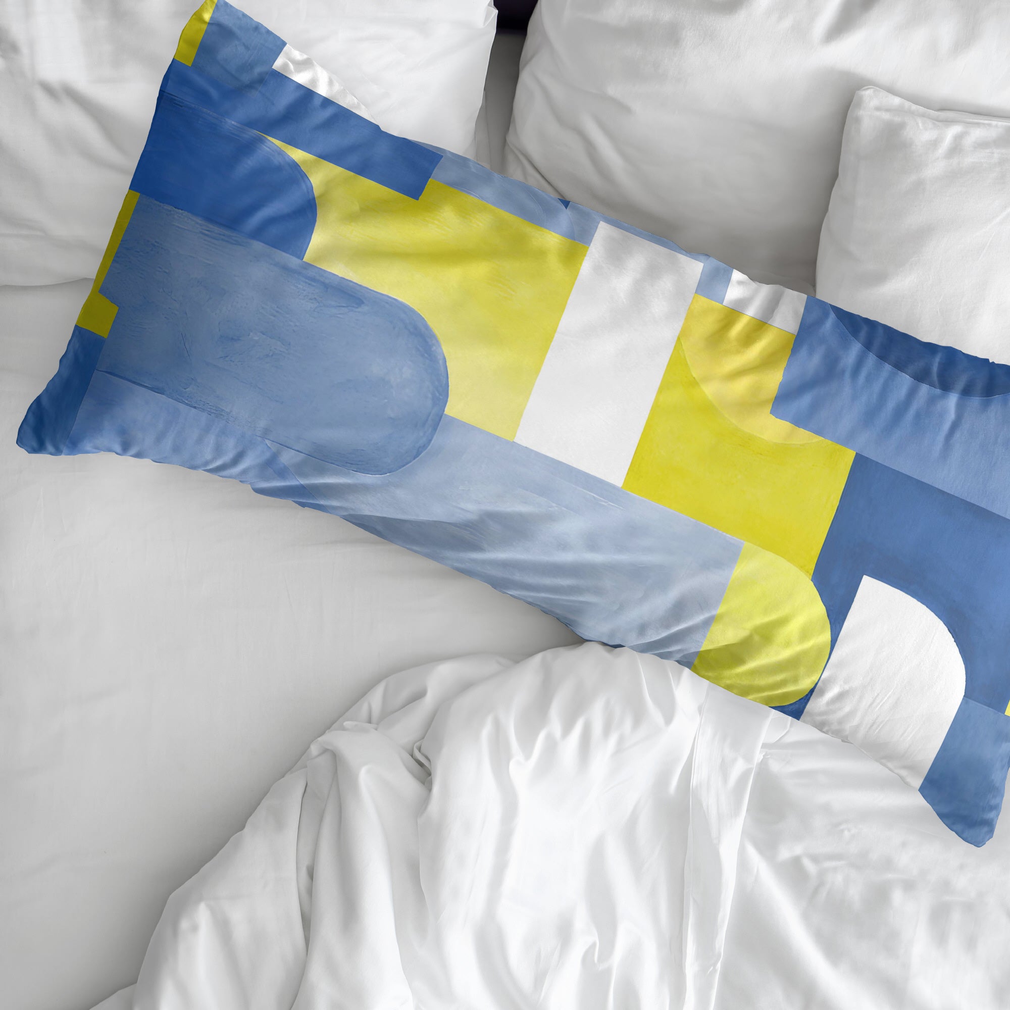 Dundee Blue Pillowcase 100% Cotton