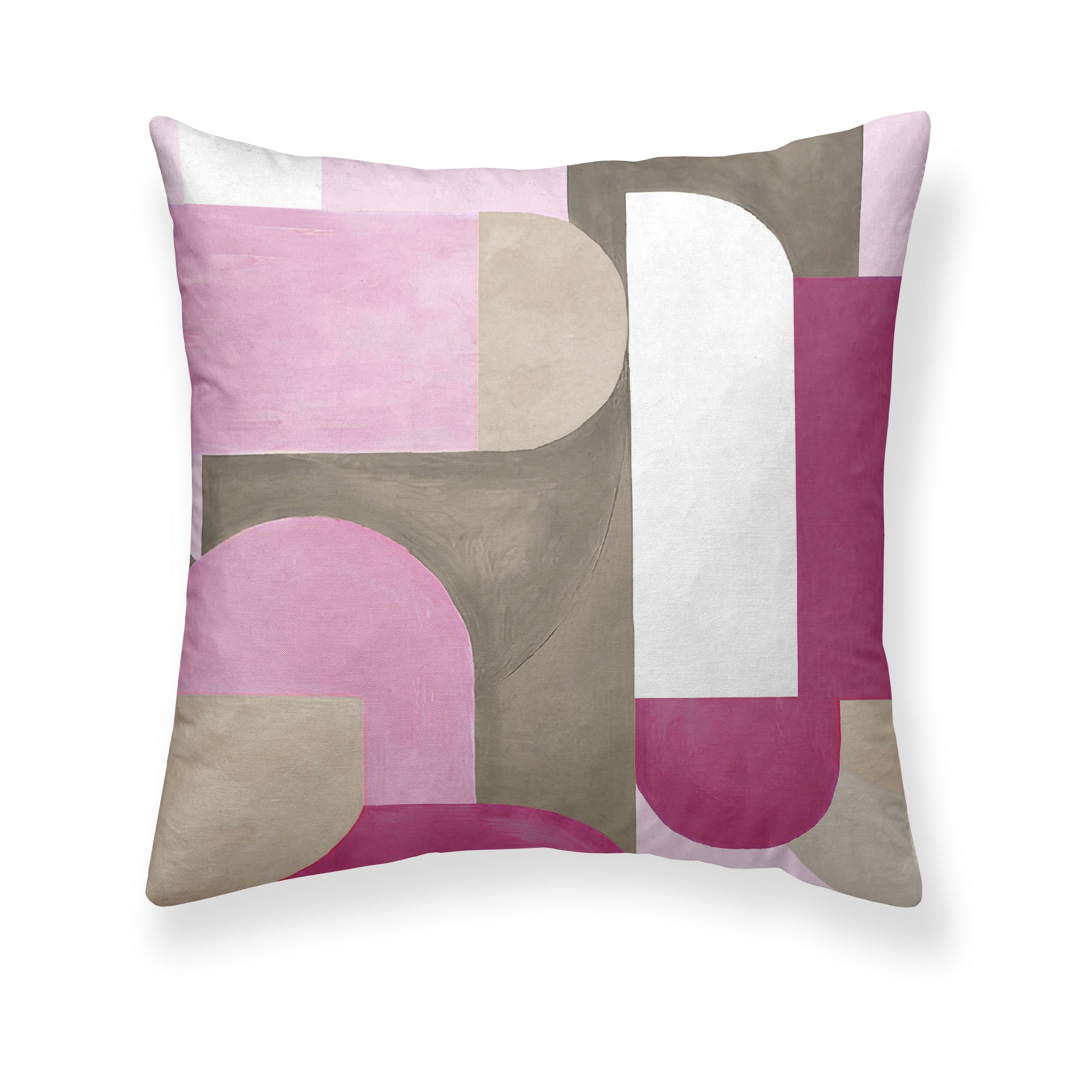 Funda de almohada Dundee Rosa 100% algodón