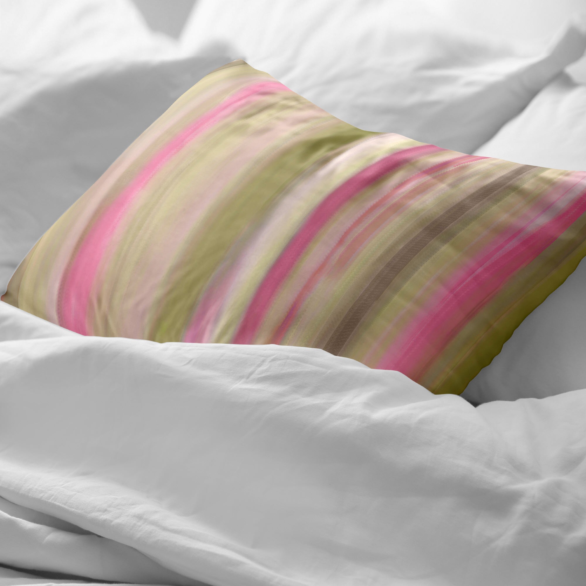 Taie d'oreiller Exeter Green 100% coton