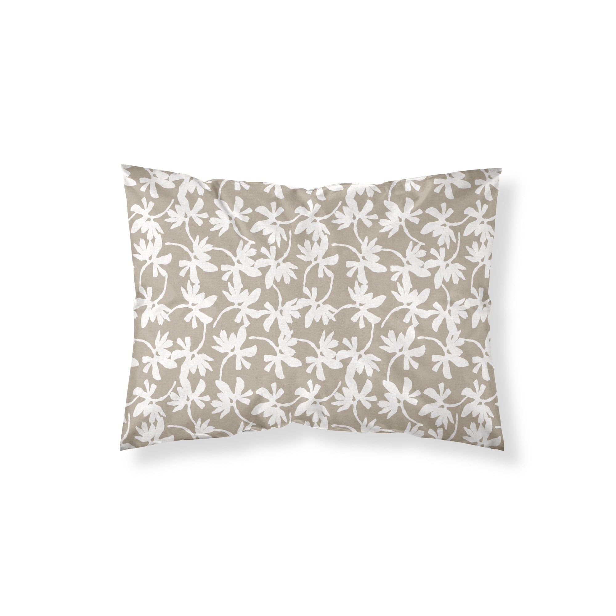 Halton Brown Pillowcase 100% Cotton