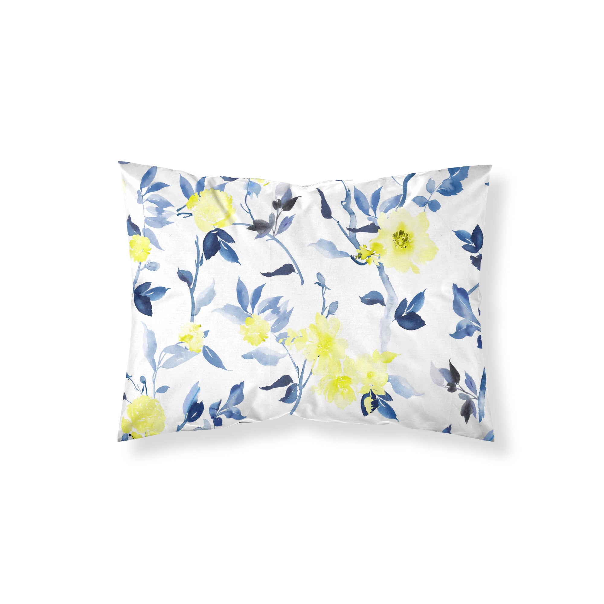 Taie d'oreiller Leeds Blue 100% coton