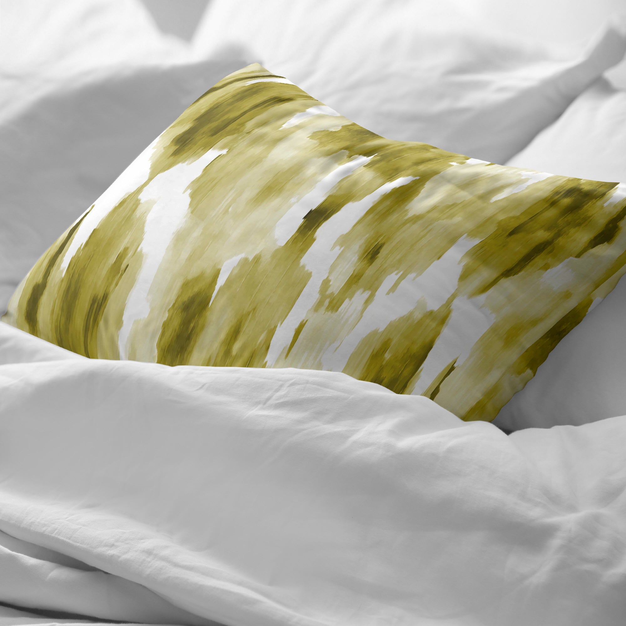 Taie d'oreiller Luton Pistachio 100% coton