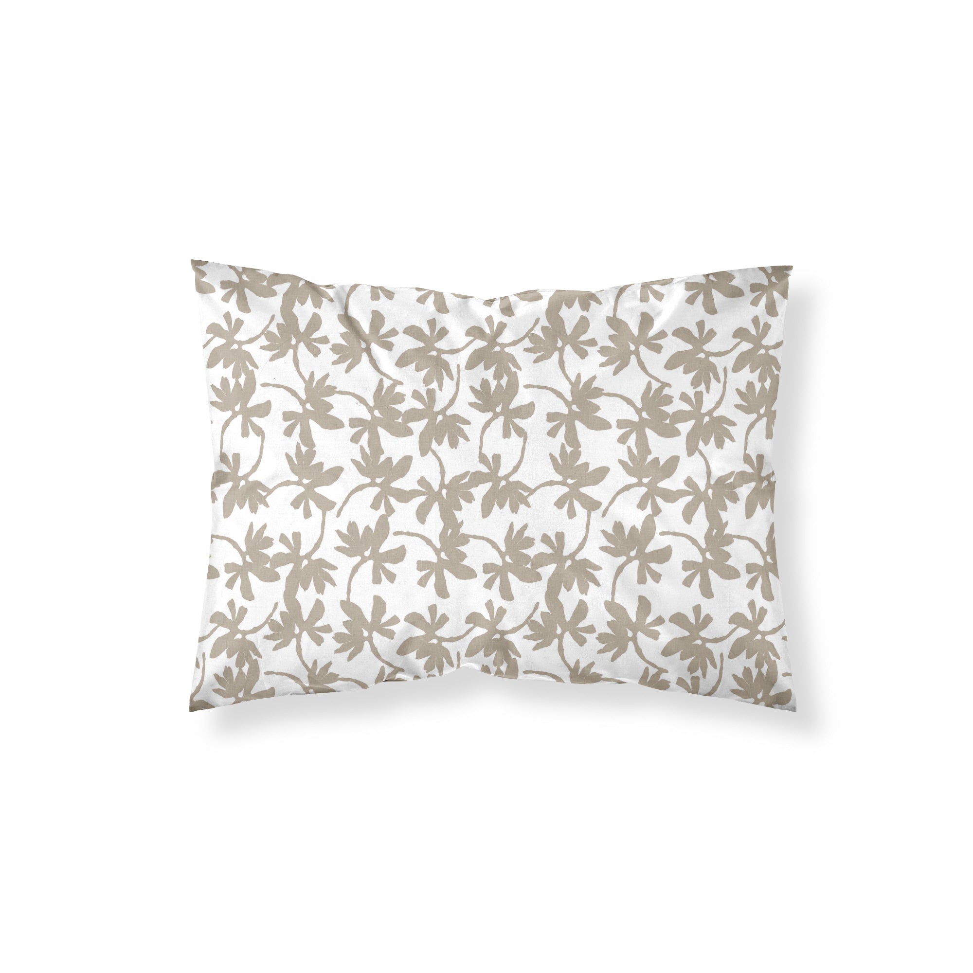 Funda de almohada Preston Marrón 100% algodón