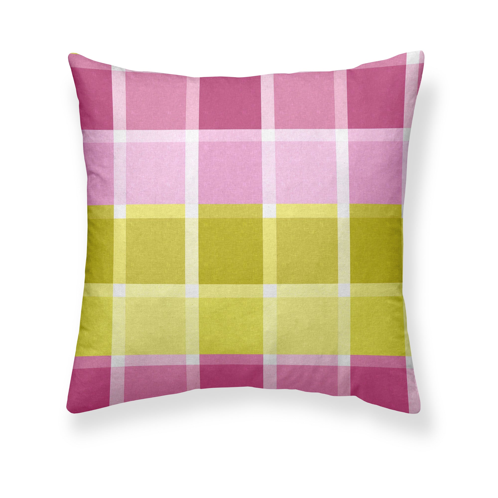 Taie d'oreiller rose Sutton 100% coton