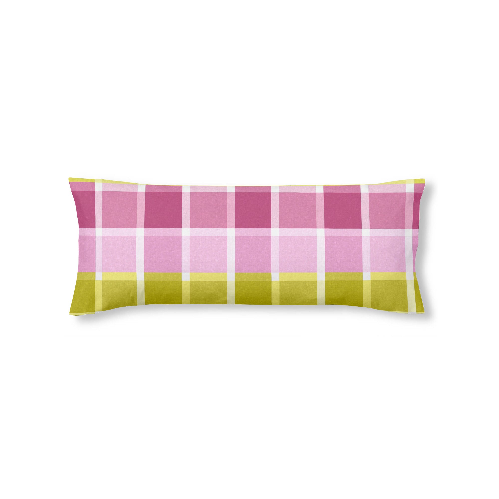 Taie d'oreiller rose Sutton 100% coton