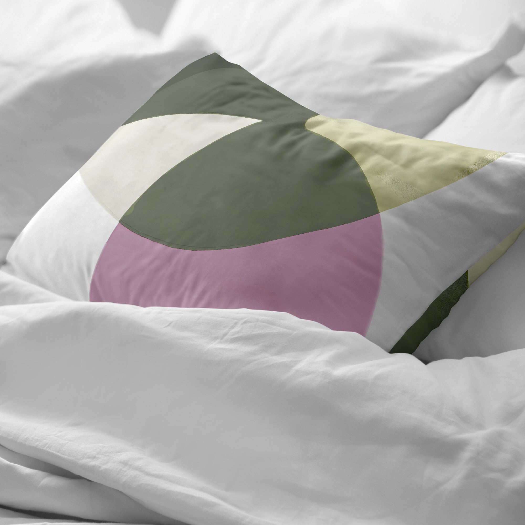 Taie d'oreiller York Pink 100% coton