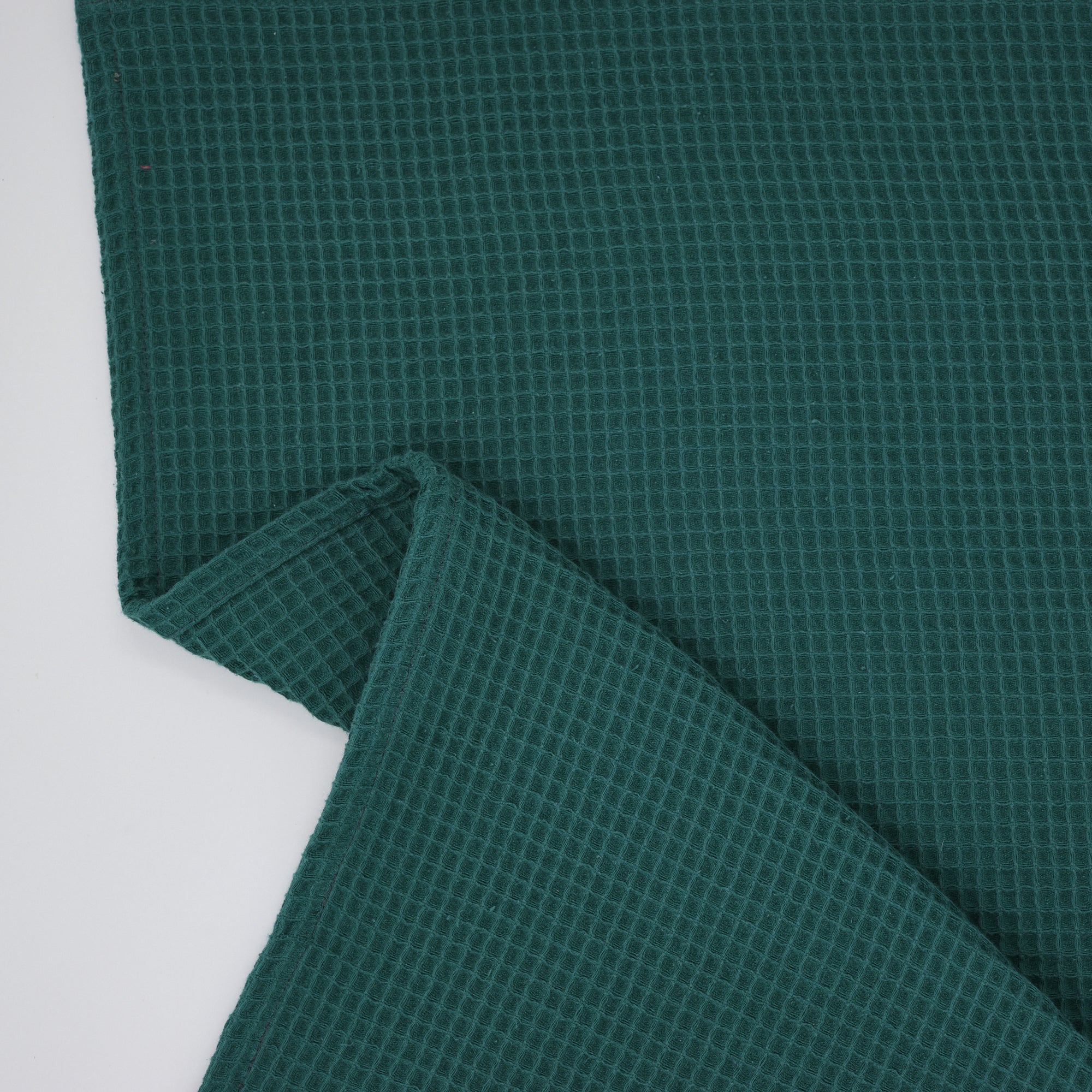 Pack 2 ud. paño de cocina waffle 100% algodón Esmeralda