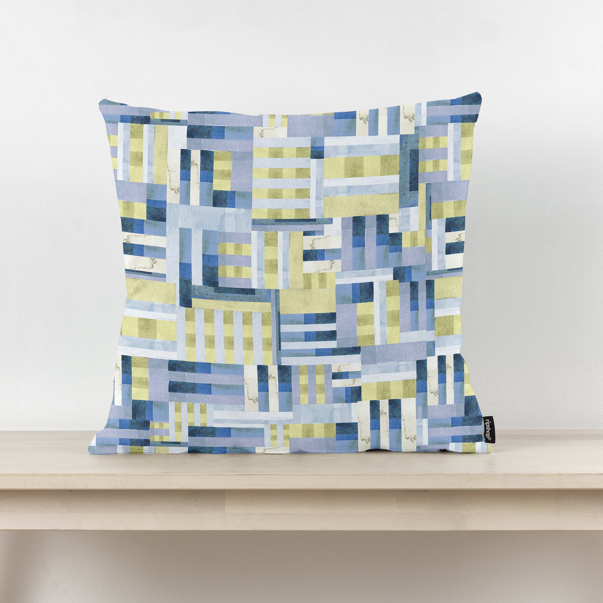 Housse de coussin Diss Bleu 45x45 cm