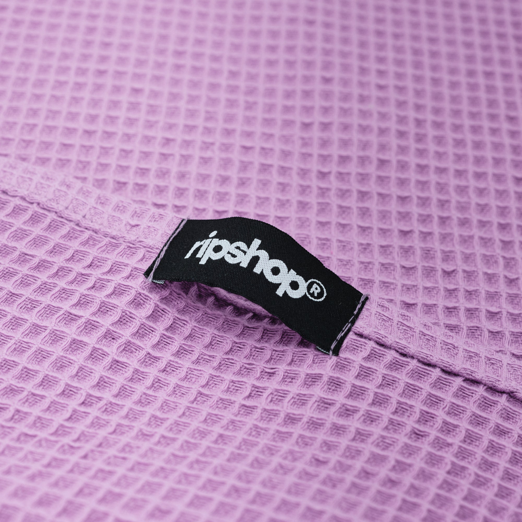 Pack of 2 waffle kitchen cloths 100% cotton Lilac