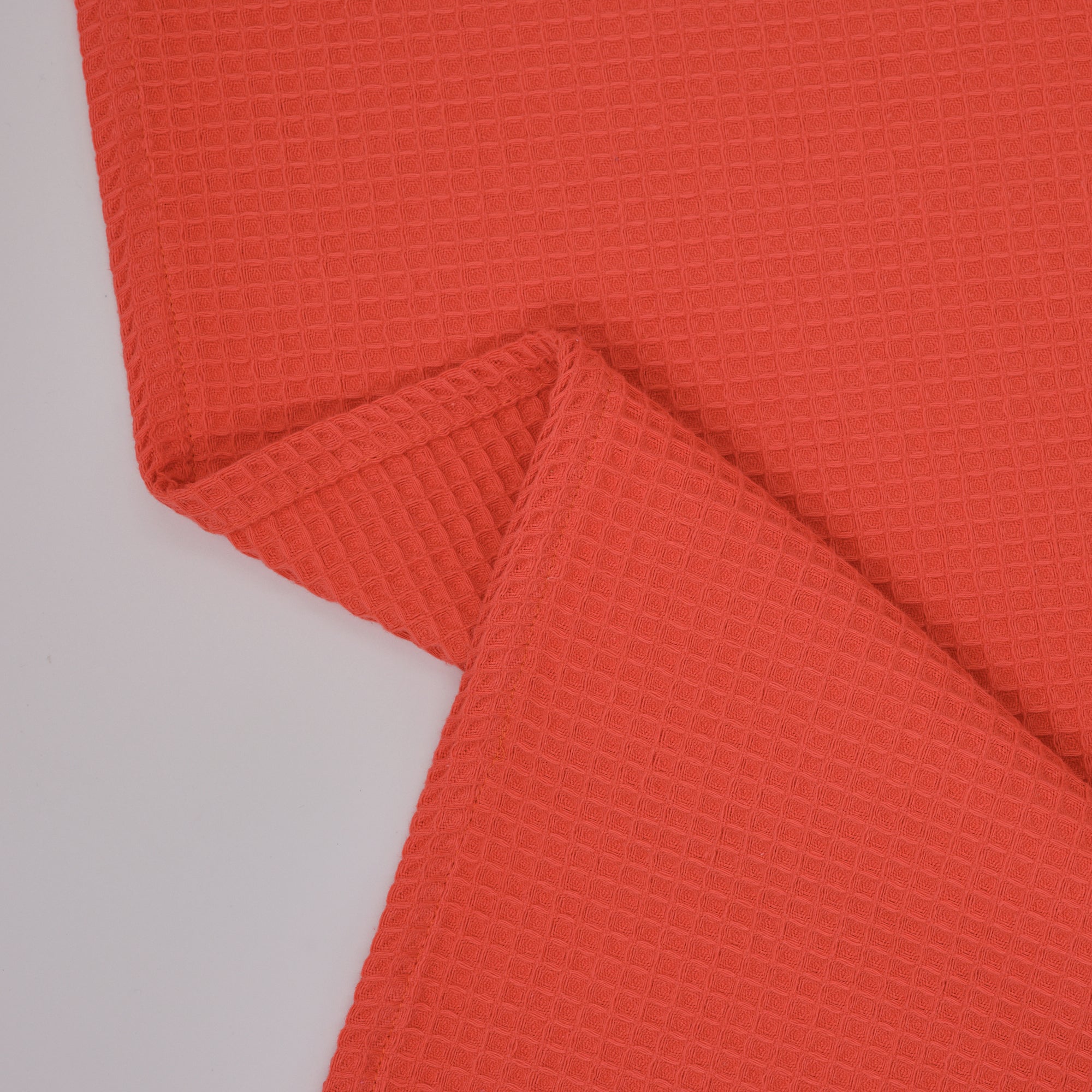 Pack of 2 waffle kitchen cloths 100% cotton Strawberry