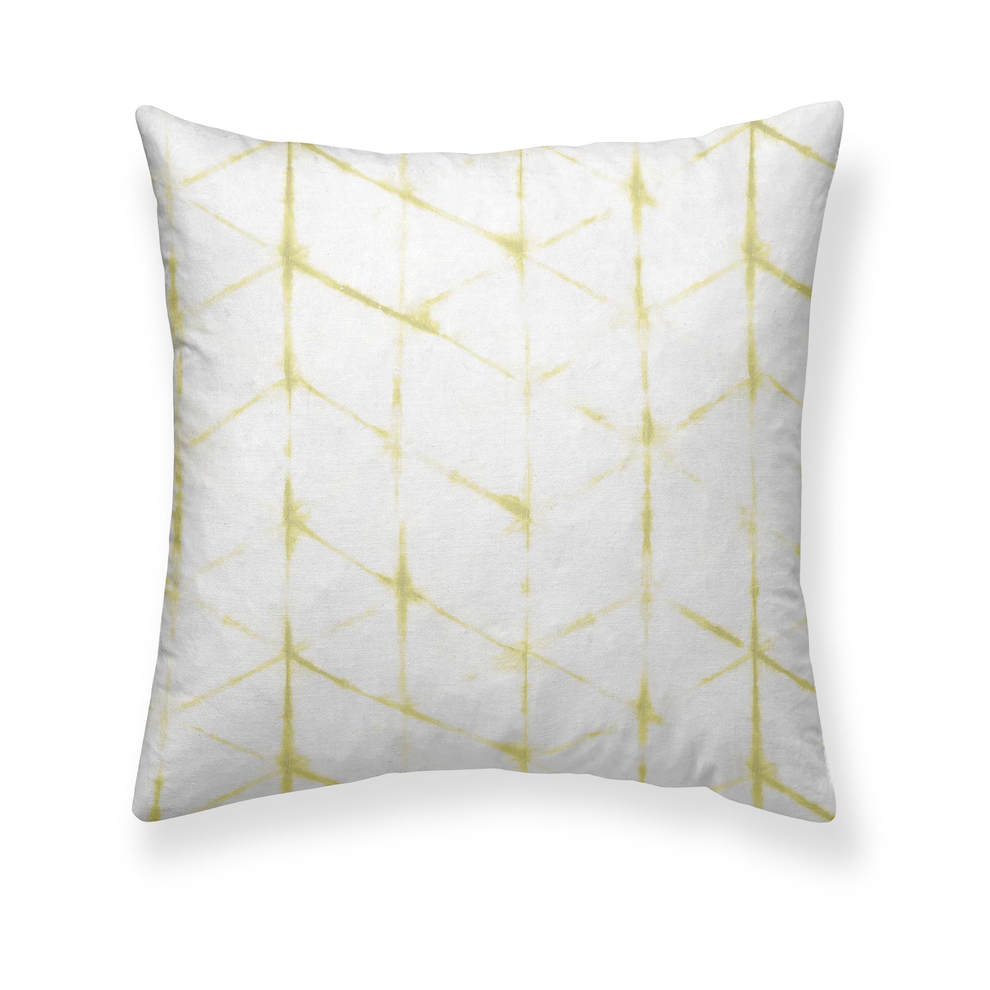 Housse de coussin vert poireau 45x45 cm