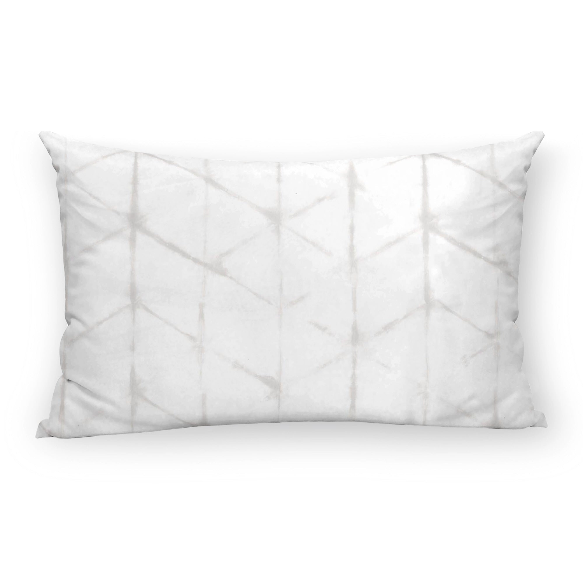 Housse de coussin gris poireau 30x50 cm