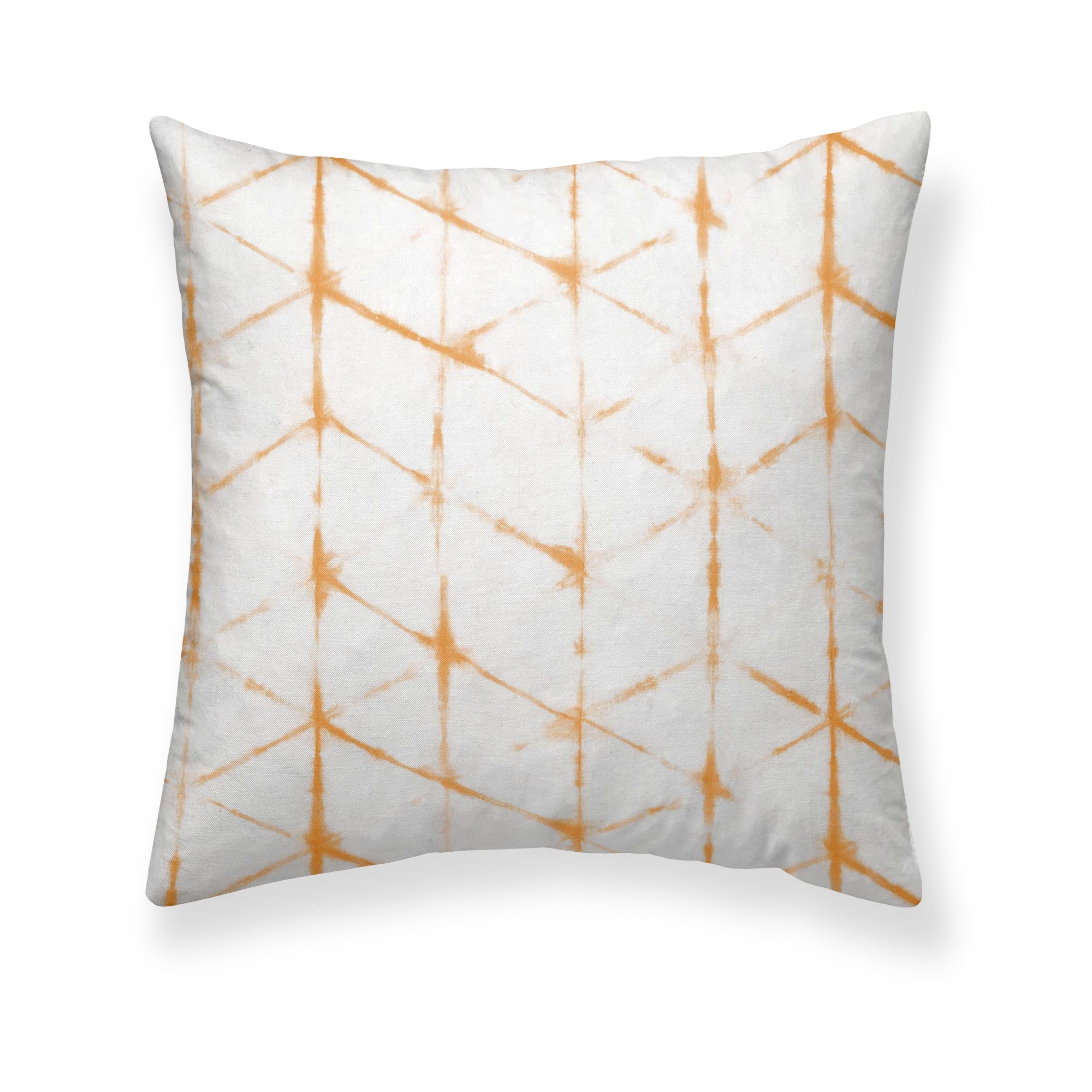 Housse de coussin poireau orange 45x45 cm