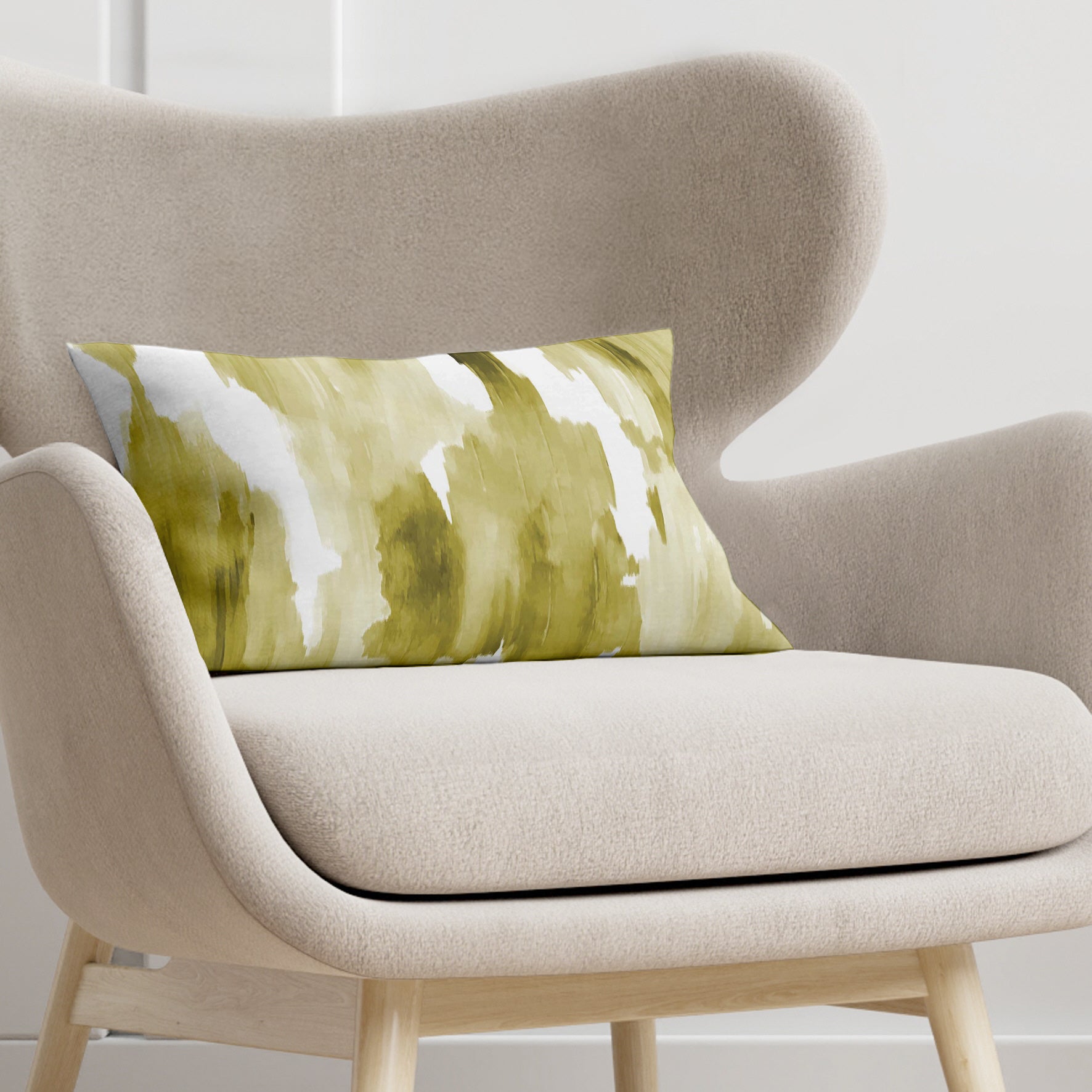 Housse de coussin Luton Pistache 30x50 cm